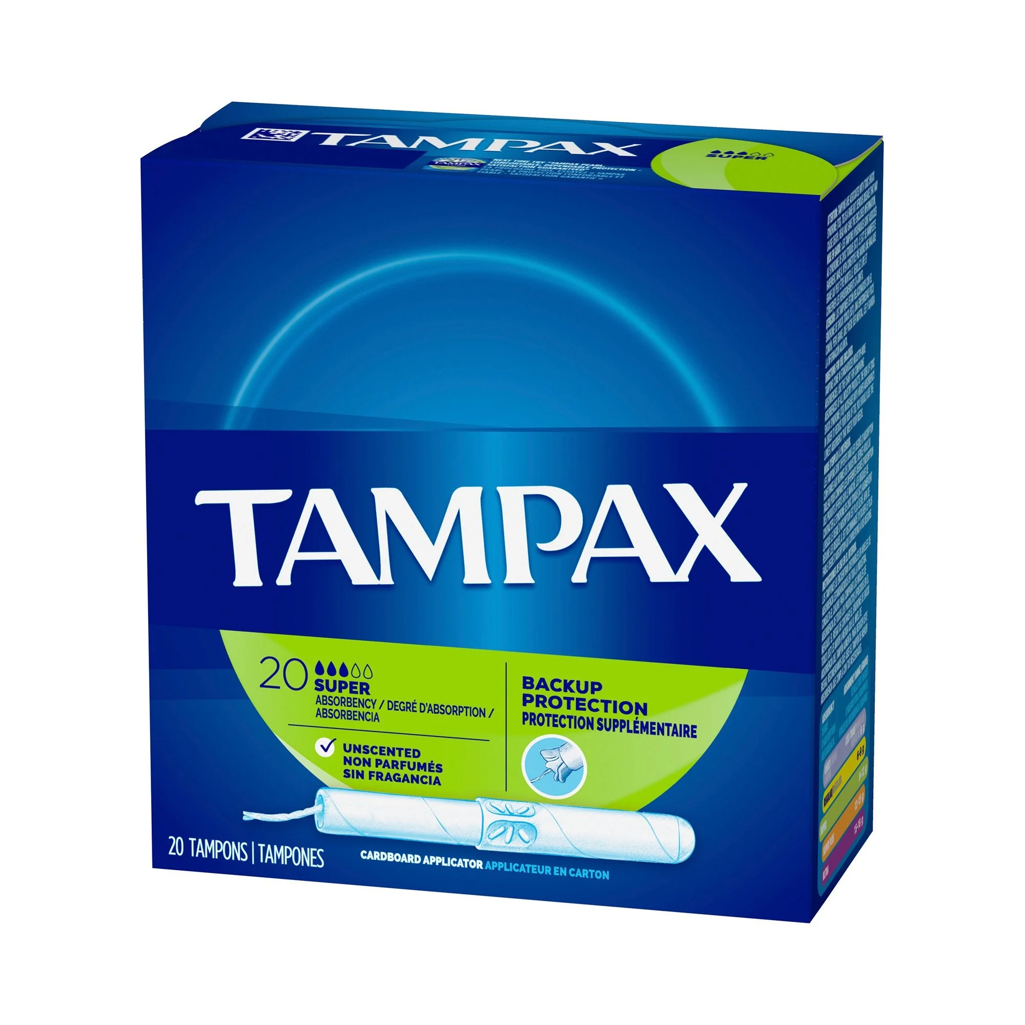 Procter & Gamble Tampax Tampons Super Absorbency Unscented (24/CS) - Image 3
