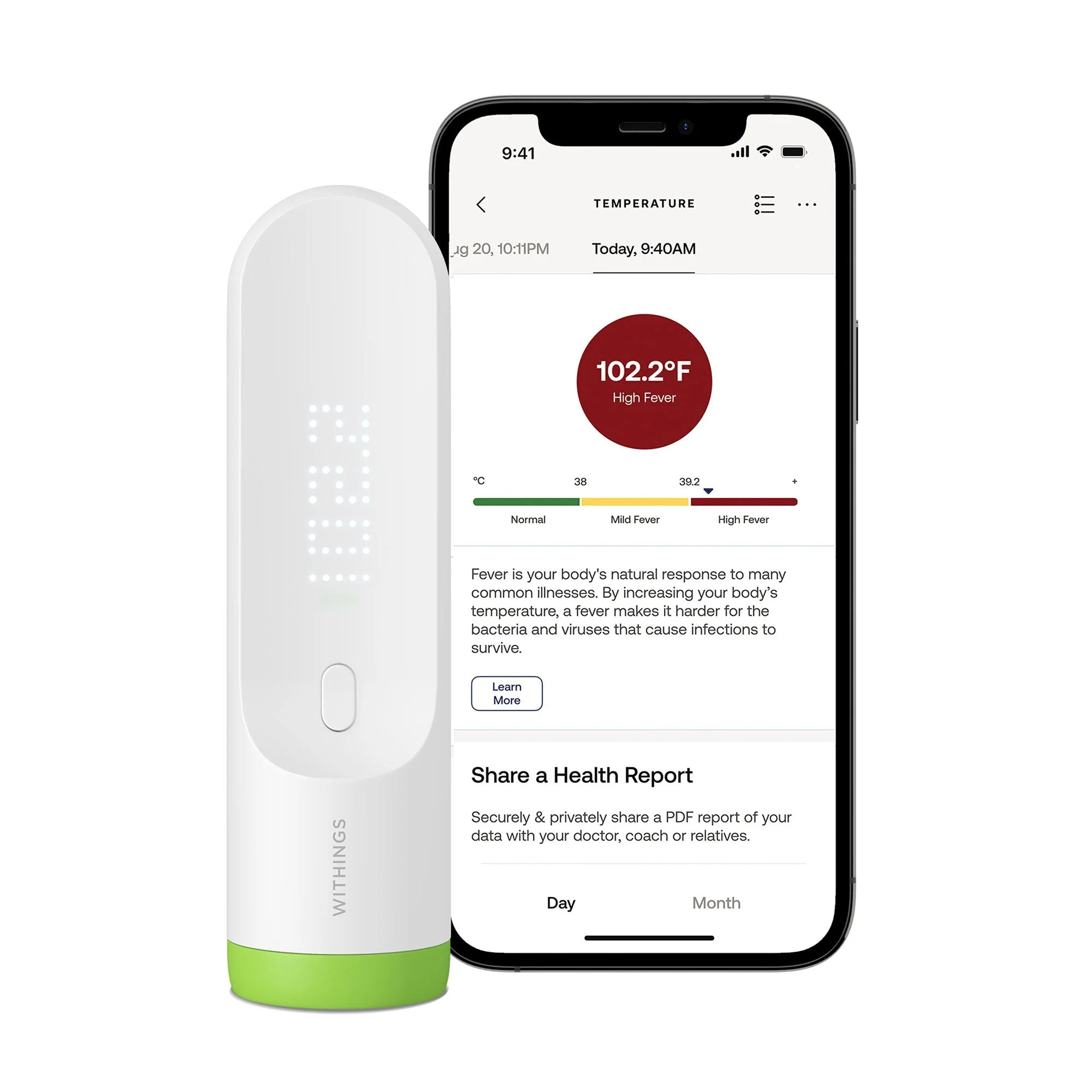 Withings Inc Withings Thermo Smart Temporal Thermometer - Image 5