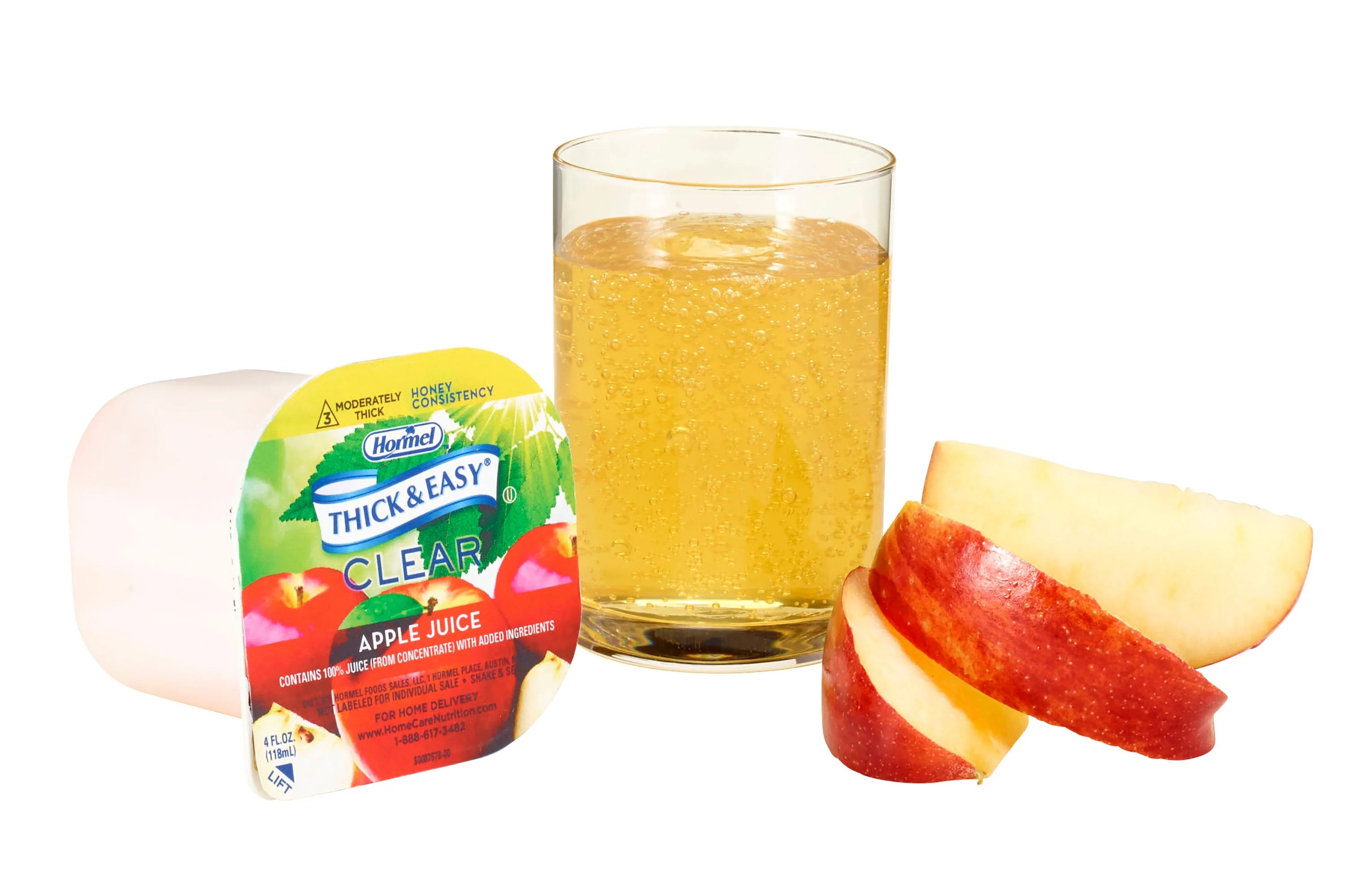 Lyons Magnus LLC Thick & Easy Clear Honey Consistency Apple Thickened Beverage, 4-ounce Cup (24/CS) - Image 6