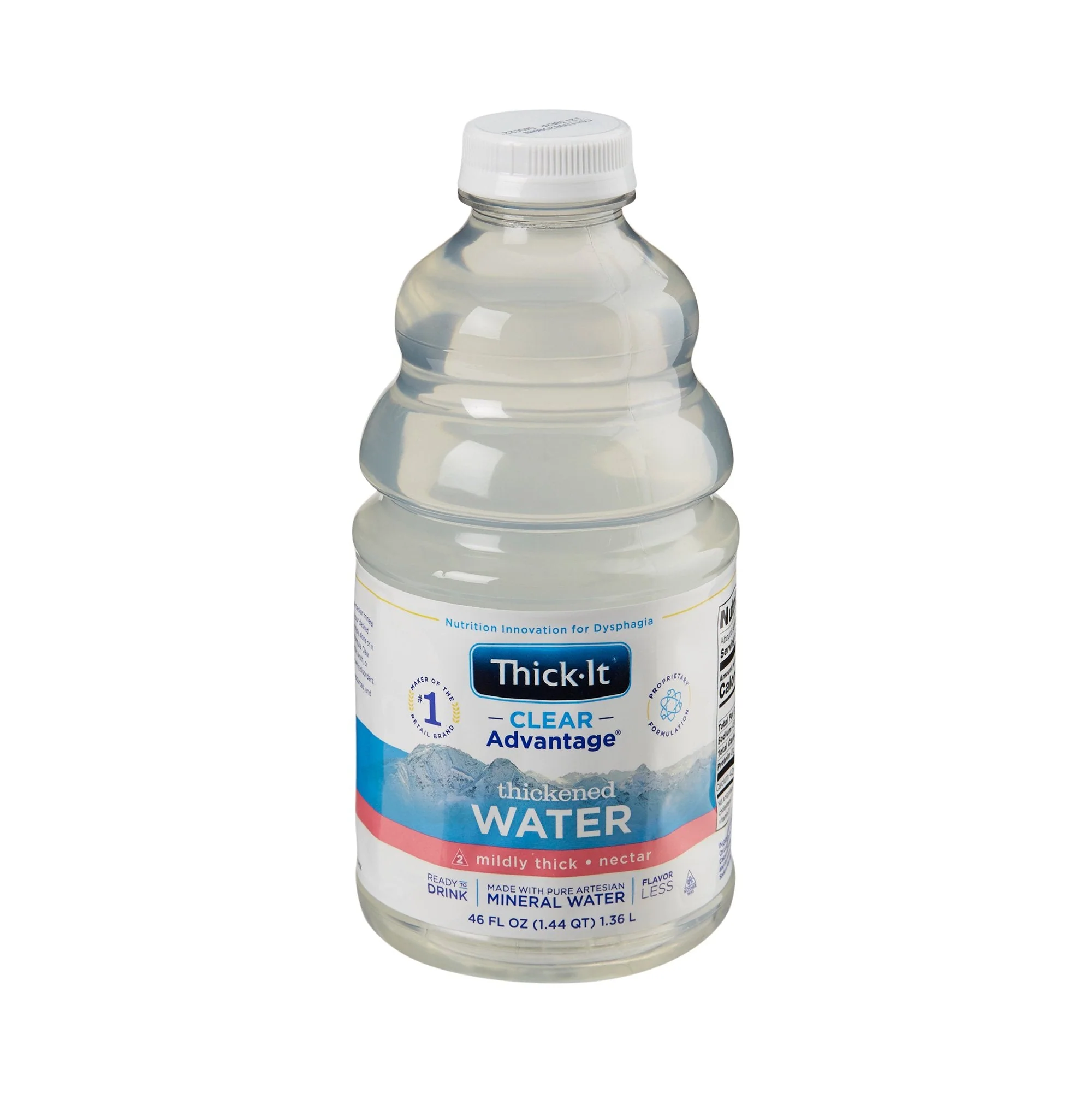 Kent Precision Foods Thick-It Clear Advantage Thickened Water, 46 oz. Bottle (4/CS)