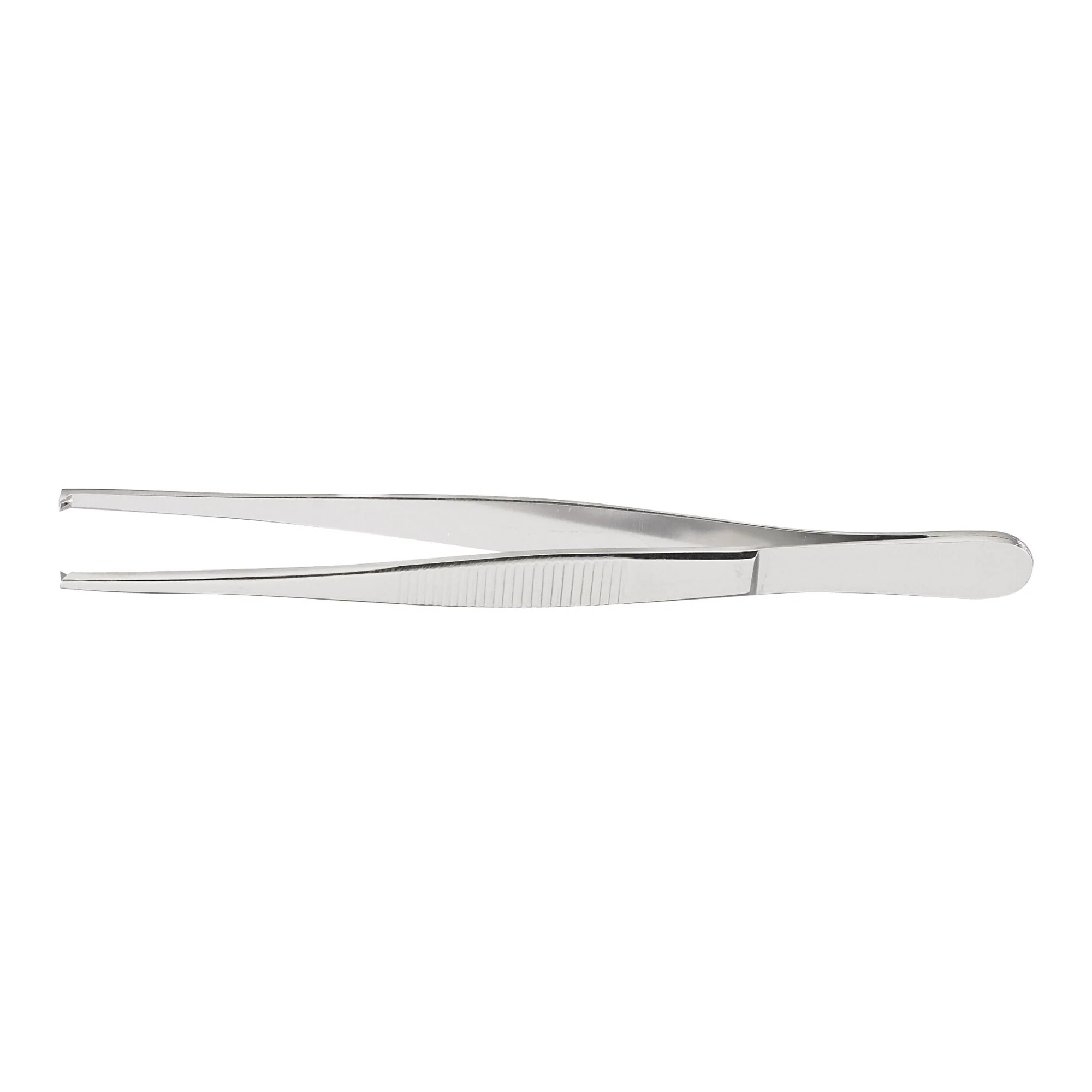 Tissue Forceps McKesson 5-1/2 Inch Length Floor / Office Grade Pakistani Stainless Steel NonSterile NonLocking Thumb Handle Straight 1 X 2 Teeth