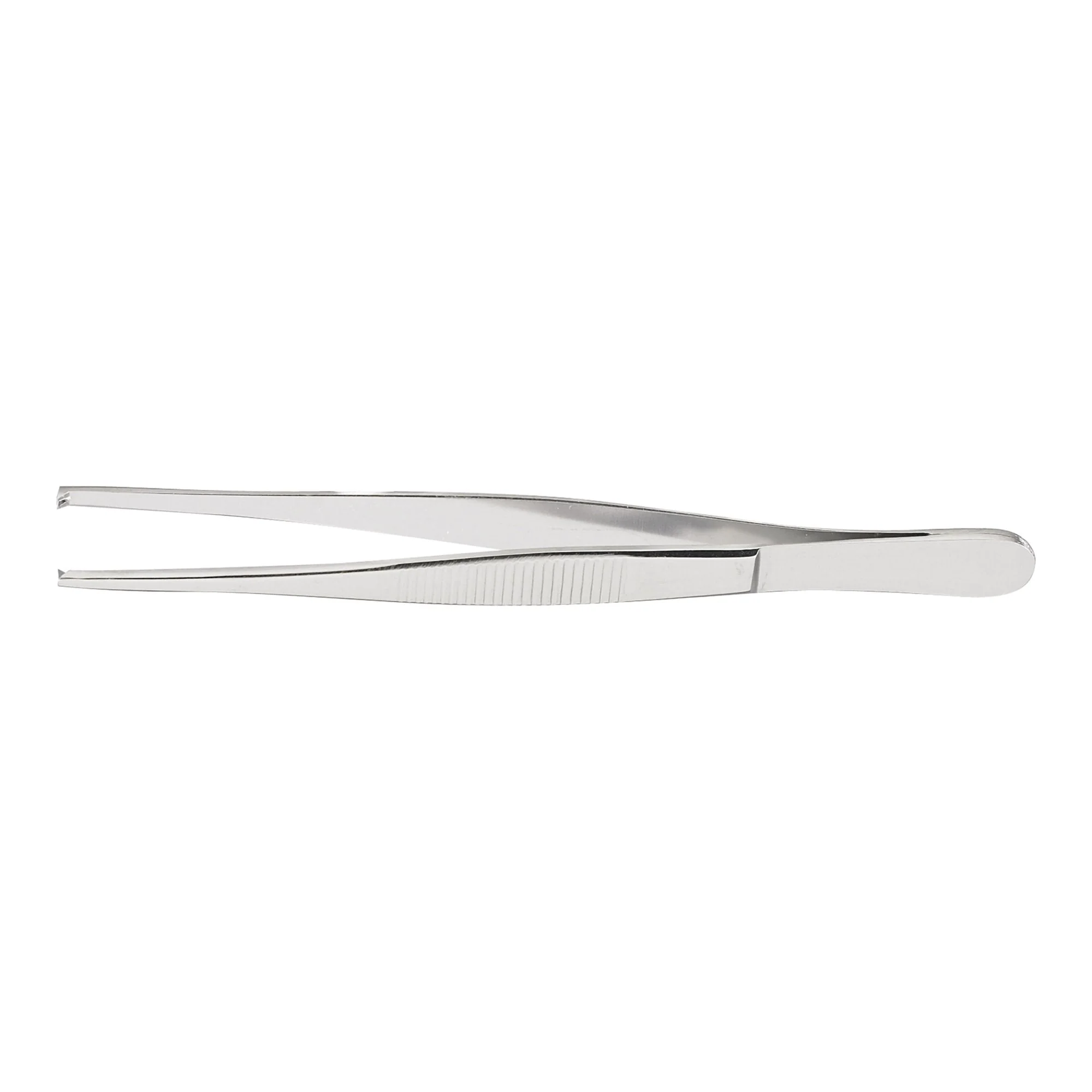 Tissue Forceps McKesson Argent 5 Inch Length OR / Surgical Grade German Stainless Steel NonSterile NonLocking Thumb Handle Straight 2 X 2 Teeth