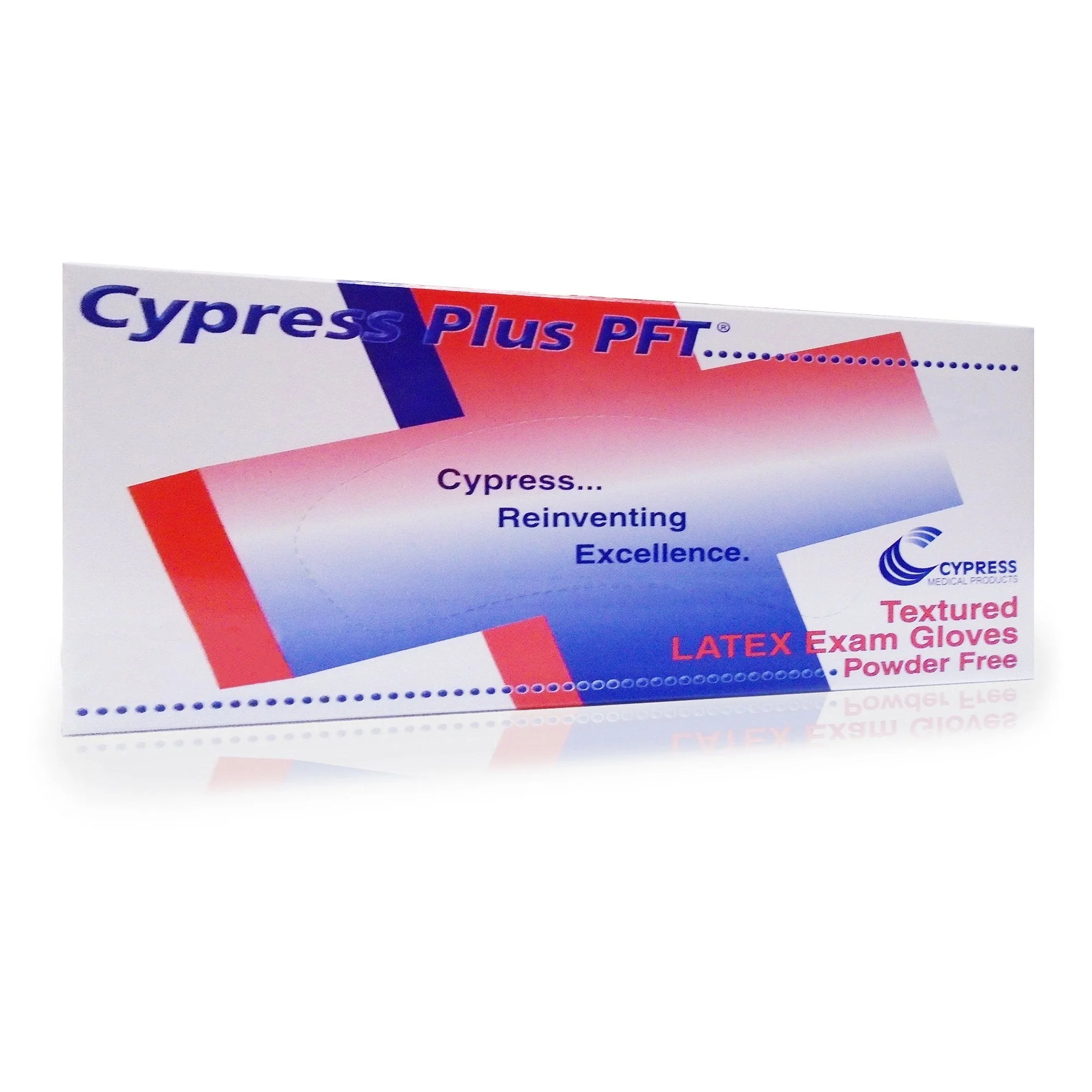 McKesson Brand Cypress Plus PFT Latex Exam Glove, Extra Small, Ivory (10/CS) - Image 2