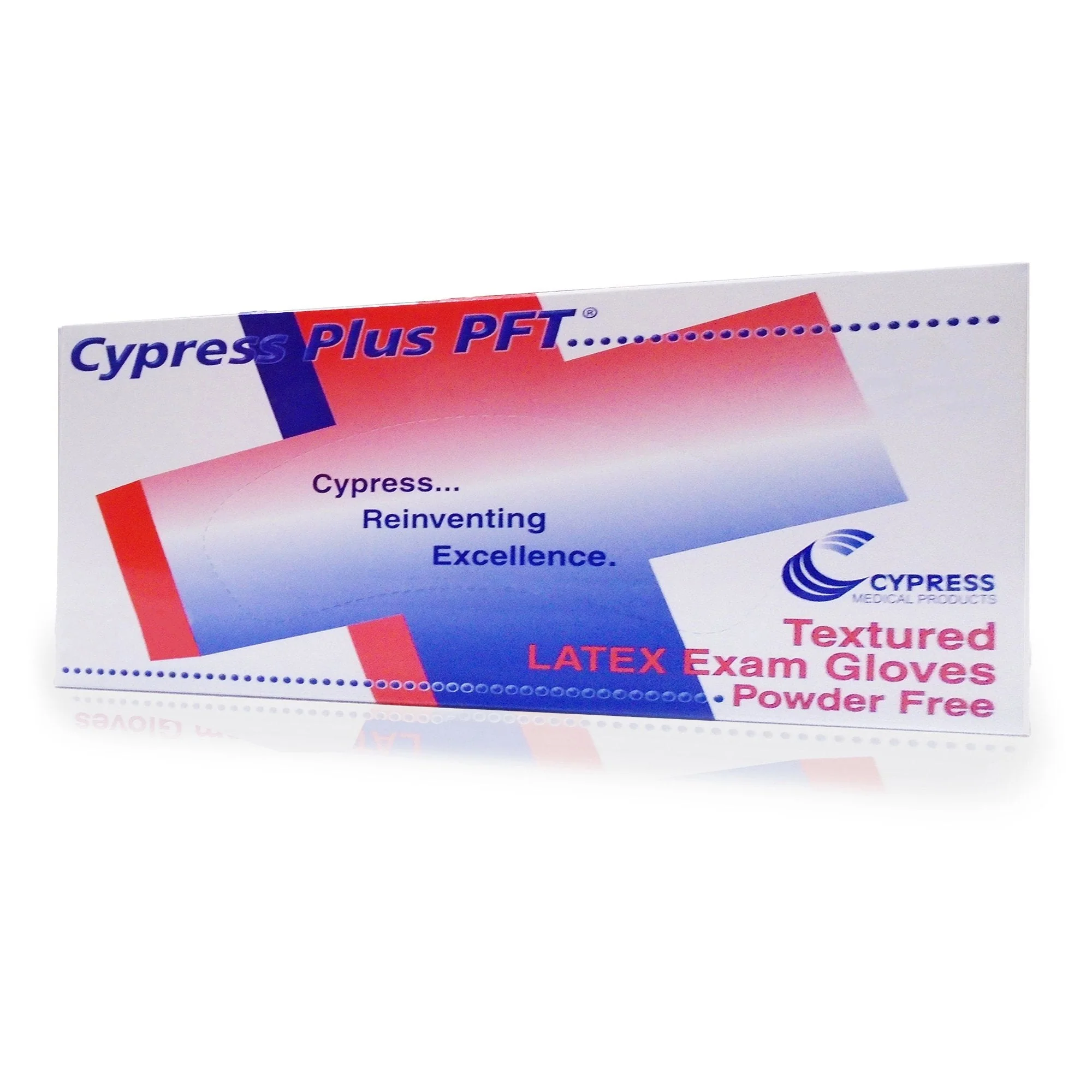 McKesson Brand Cypress Plus PFT Latex Exam Glove, Extra Small, Ivory (10/CS) - Image 3
