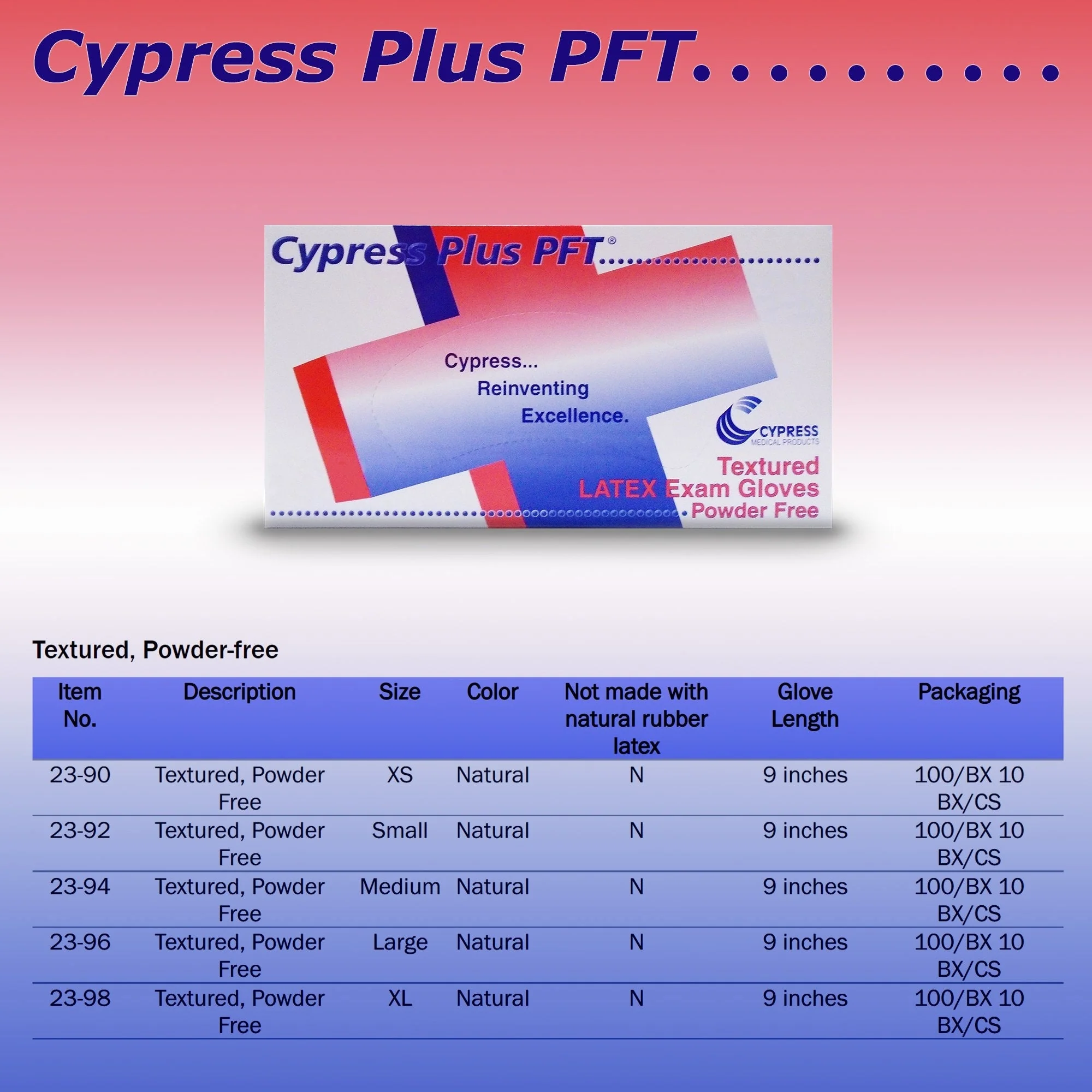 McKesson Brand Cypress Plus PFT Latex Exam Glove, Extra Small, Ivory (10/CS) - Image 4
