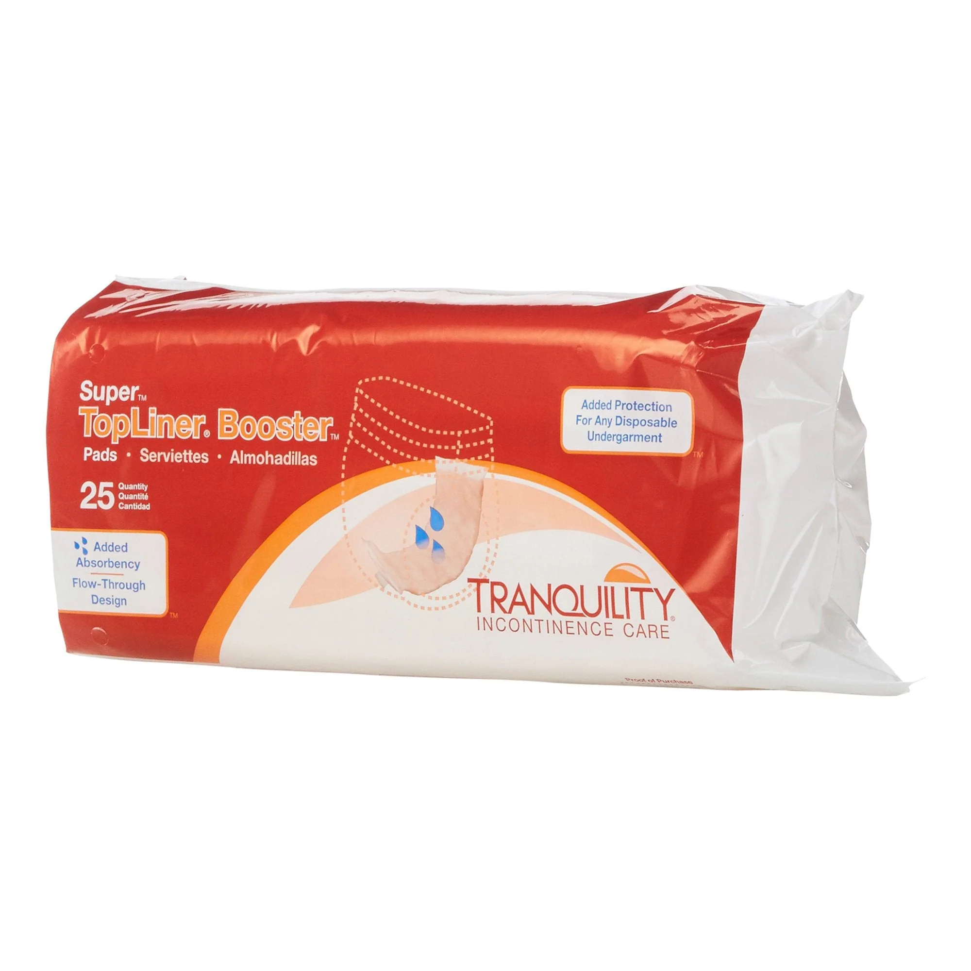Principle Business Enterprises TopLiner Super Added Absorbency Incontinence Booster Pad, 4¼ x 15 Inch (200/CS) - Image 3
