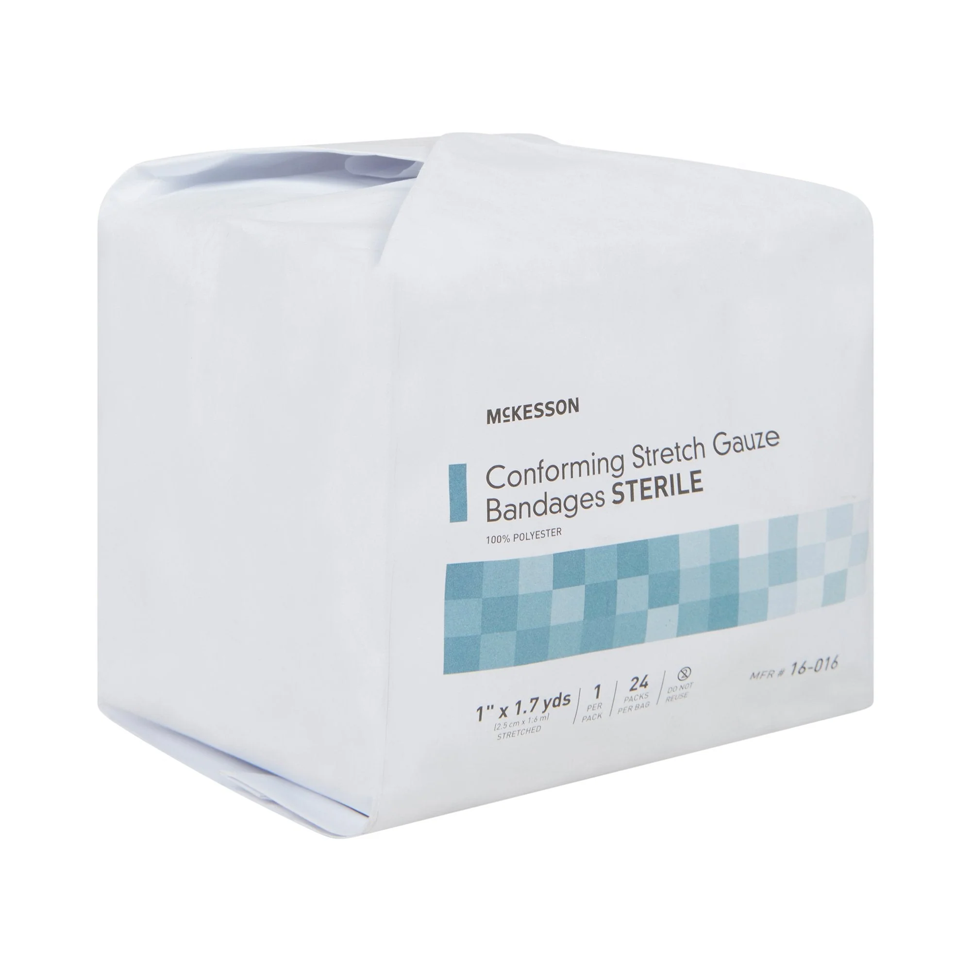 McKesson Brand McKesson Sterile Conforming Bandage, 1 Inch x 1-7/10 Yard (96/CS) - Image 4