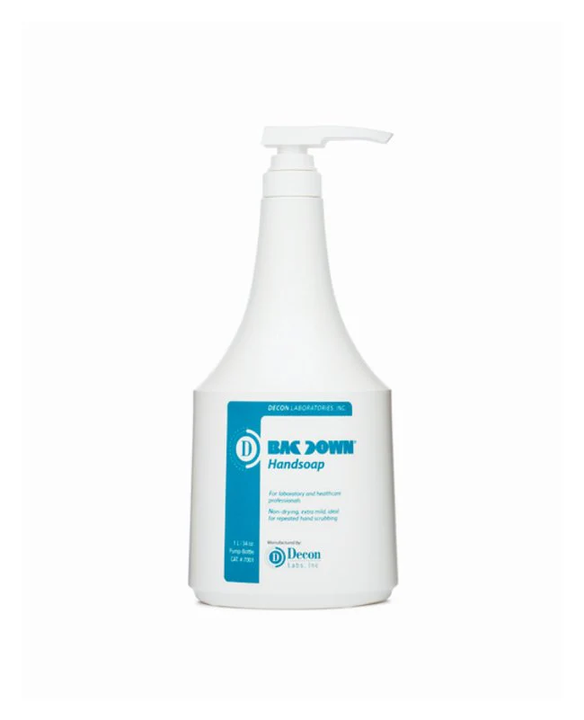 Decon Labs Soap Bacdown Liquid 1,000 mL Pump Bottle Almond Scent (12/CS)