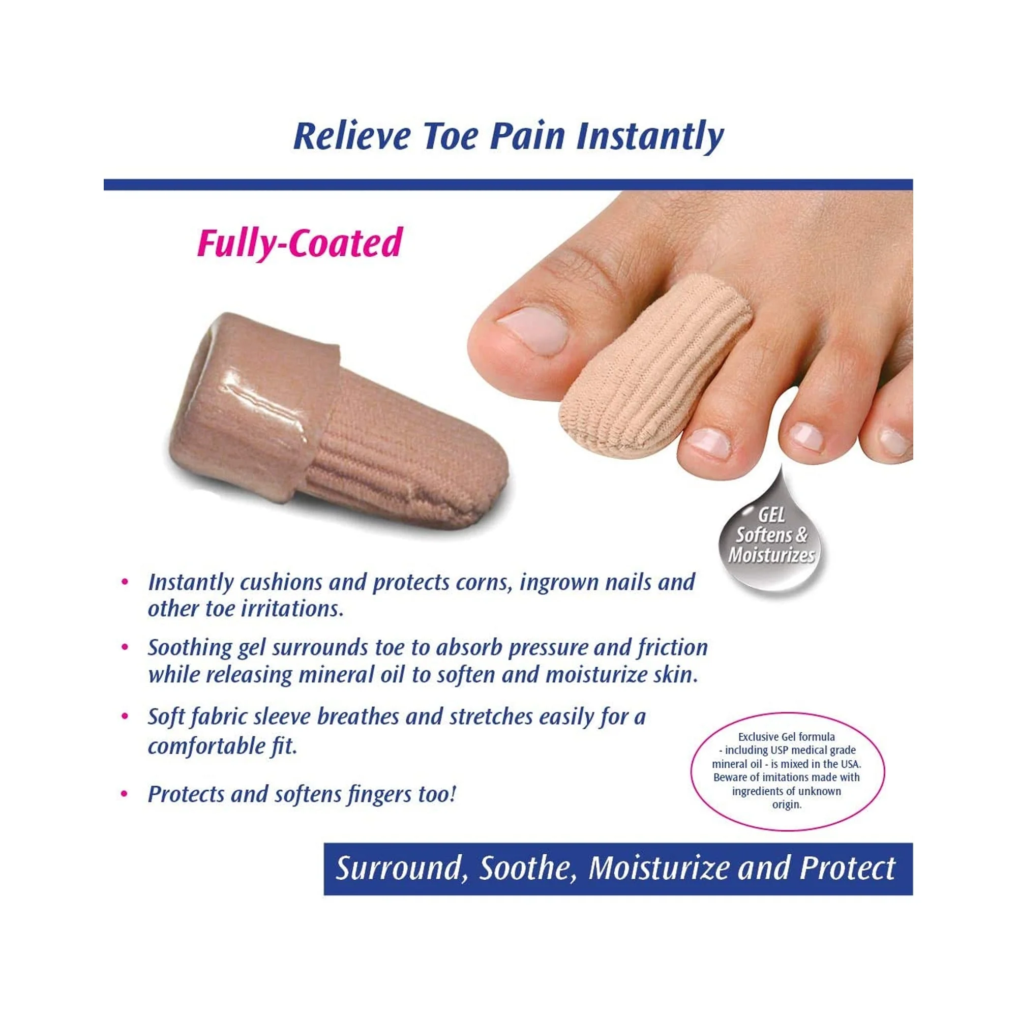 Pedifix Visco-GEL Toe Protector, Small - Image 4