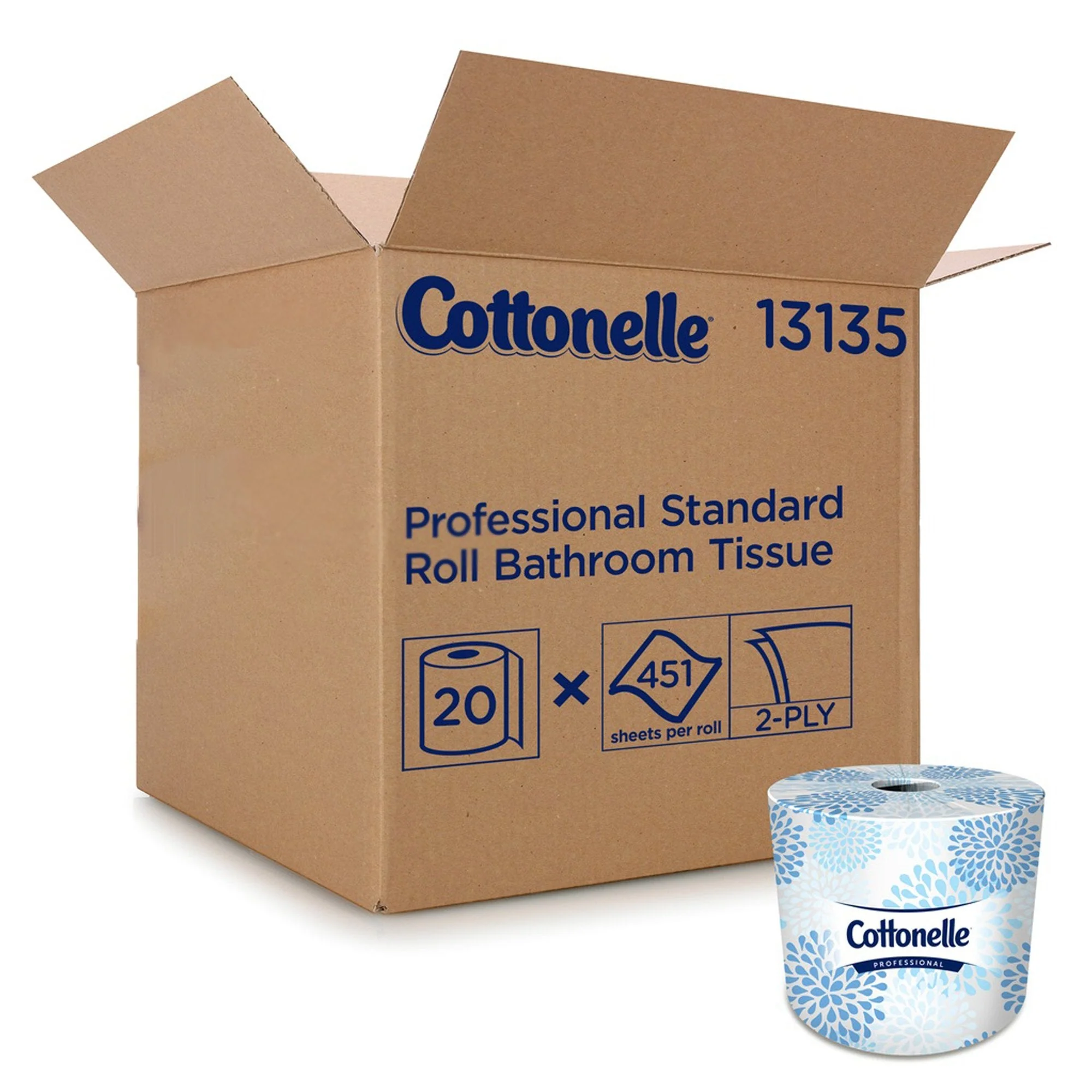 Kimberly Clark Cottonelle Professional Standard Roll Toilet Paper (20/CS)
