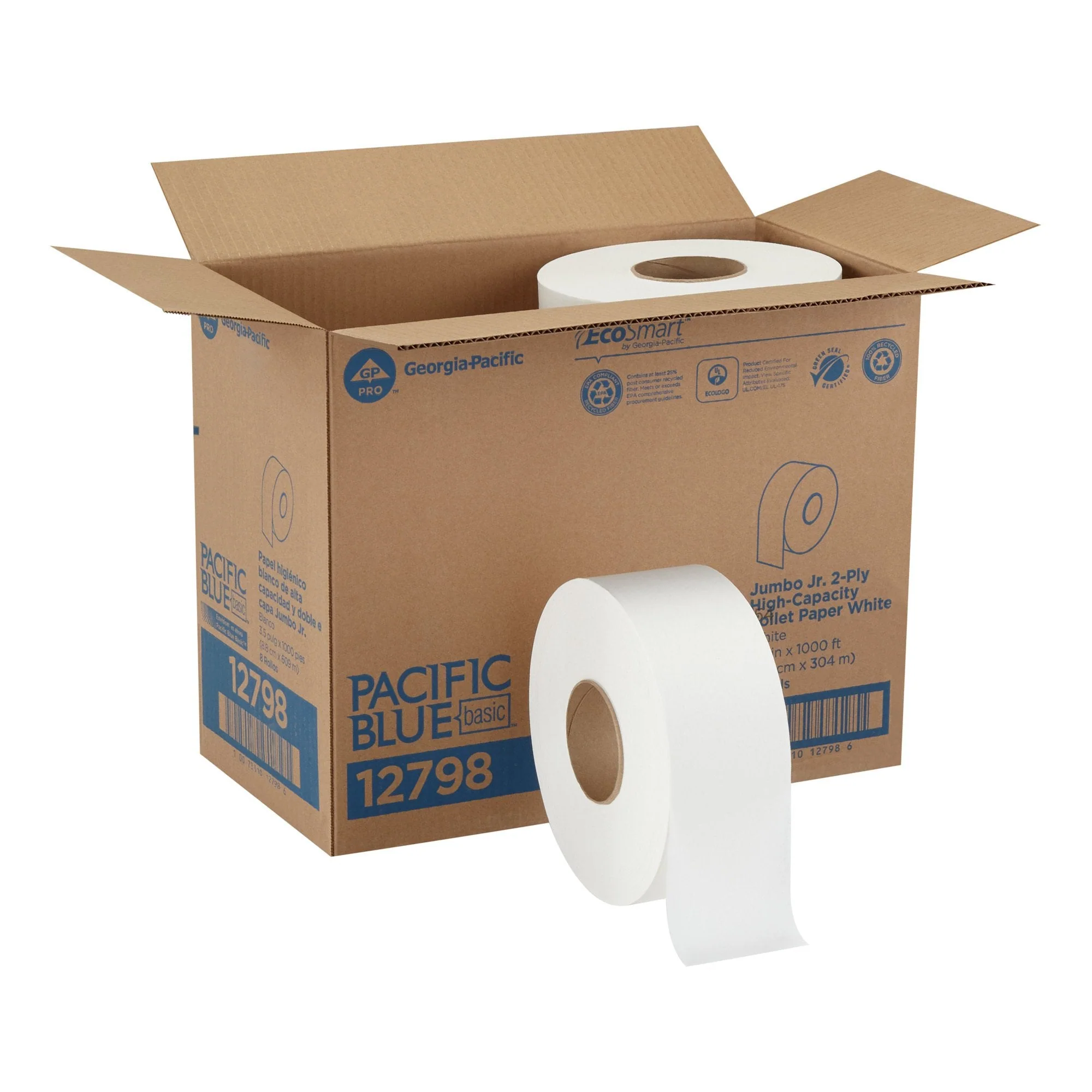 Georgia-Pacific Consumer Products LP Pacific Blue Basic Toilet Tissue (8/CS)