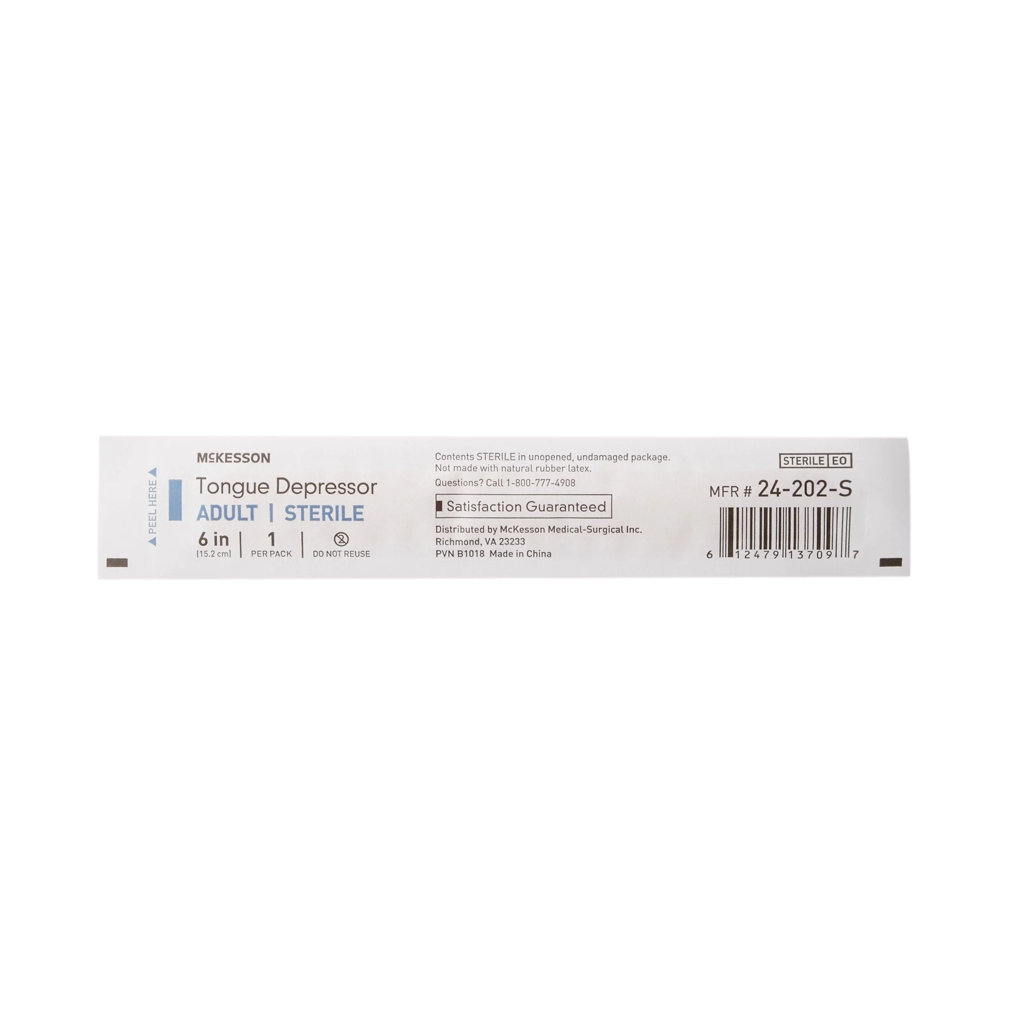 McKesson Brand McKesson Tongue Depressors for Adult Use, Sterile (10/CS) - Image 3