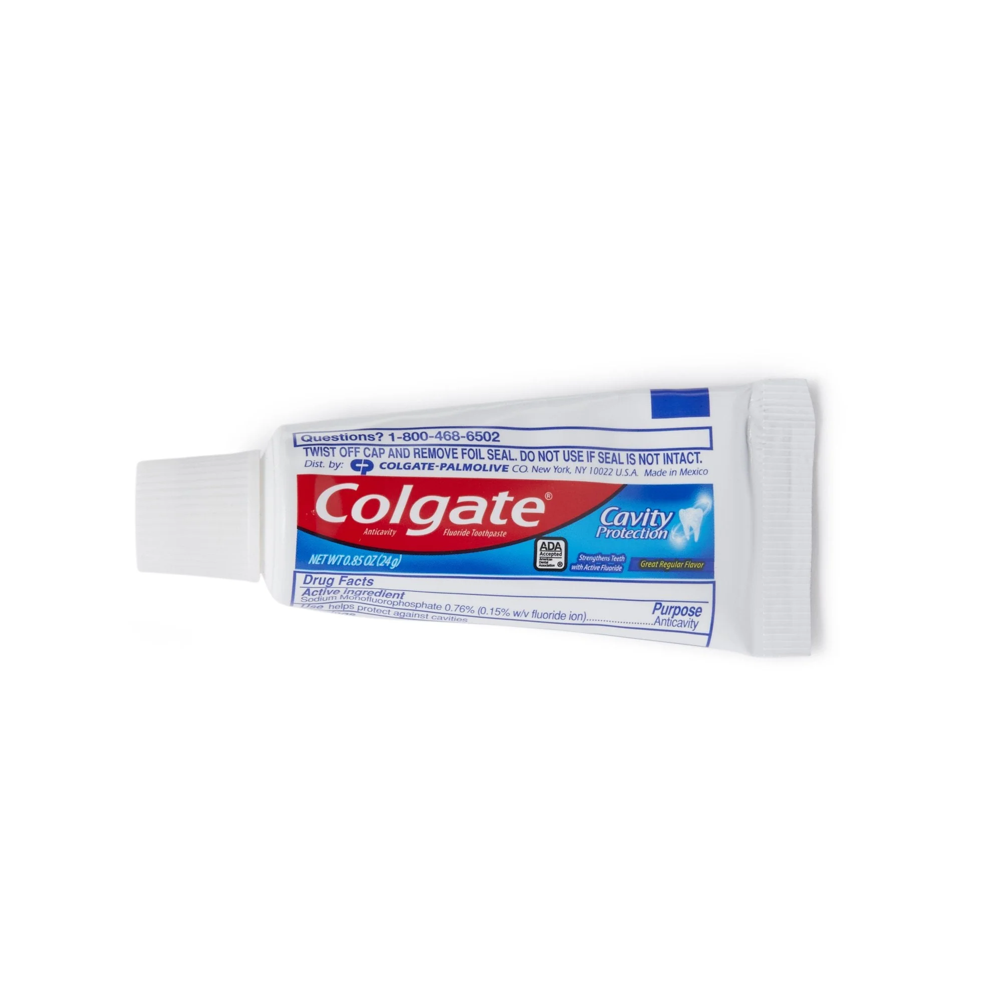 RJ Schinner Co Colgate Cavity Protection Toothpaste Regular Flavor, 0.85-ounce Tube (240/CS)