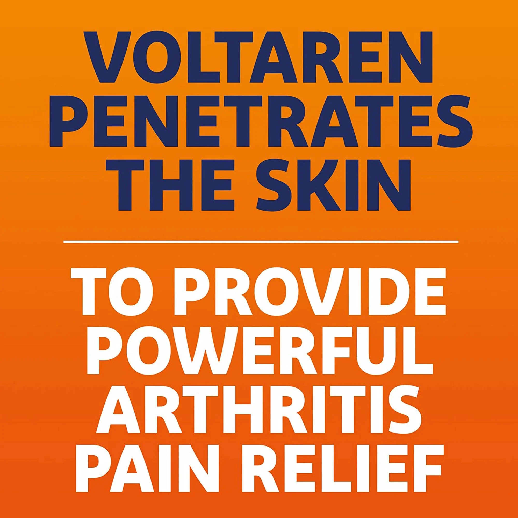 Glaxo Consumer Products Voltaren Diclofenac Sodium Topical Pain Relief, 50-gram tube - Image 3