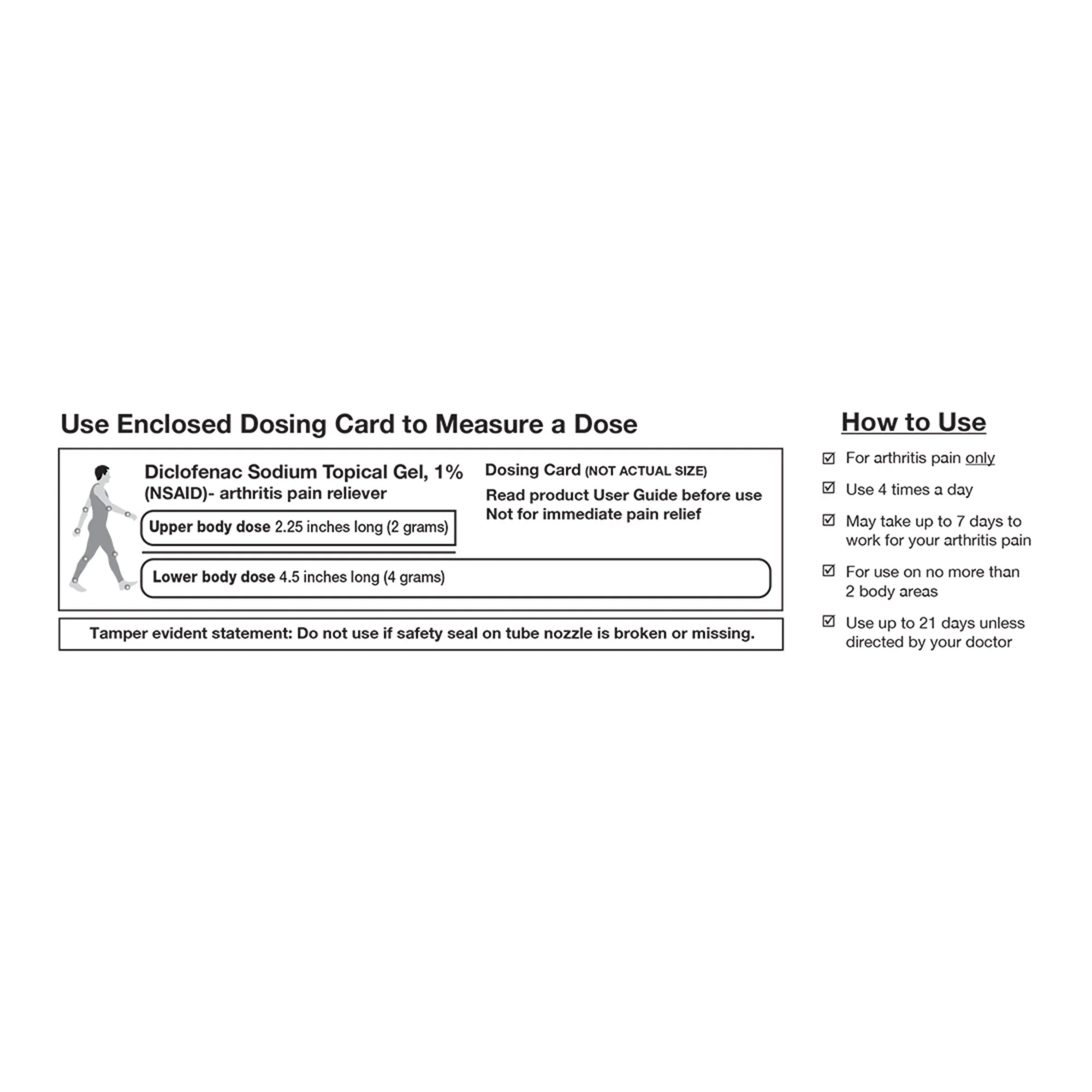 Geri-Care Geri-Care 1% Diclofenac Sodium Topical Gel NSAID Arthritis Pain Reliever (24/CS) - Image 5