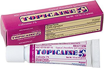Esba Laboratories Topicaine Lidocaine Pain Relief, 10 Gram