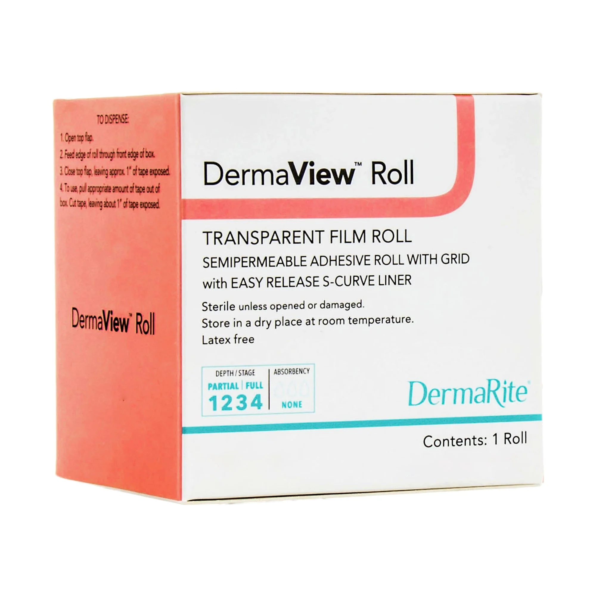 Sion Brands LLC DermaView Transparent Film Dressing, 4 Inch x 11 Yard - Image 2