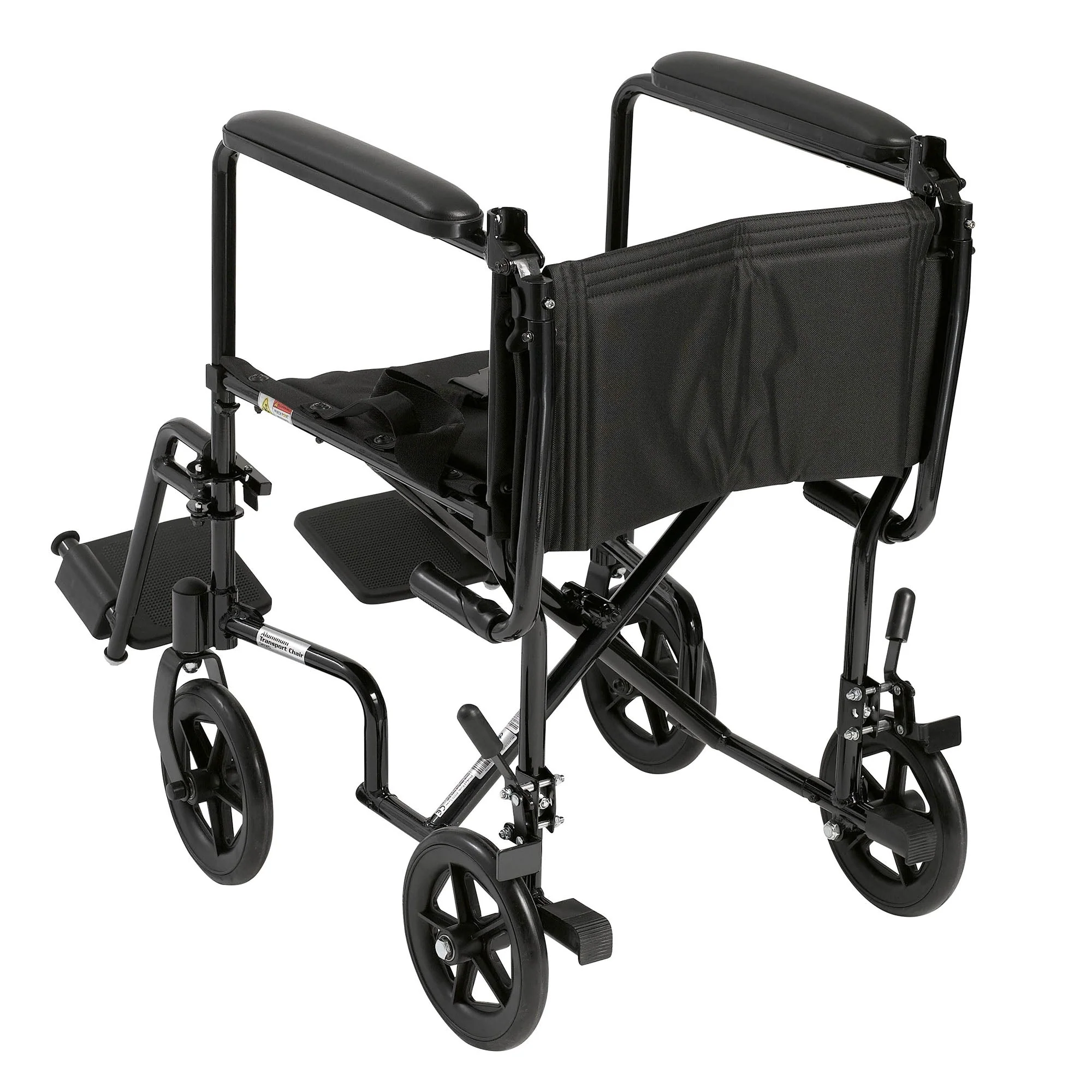 Drive DeVilbiss Healthcare drive Transport Chair, Black, 17-Inch Seat Width - Image 2