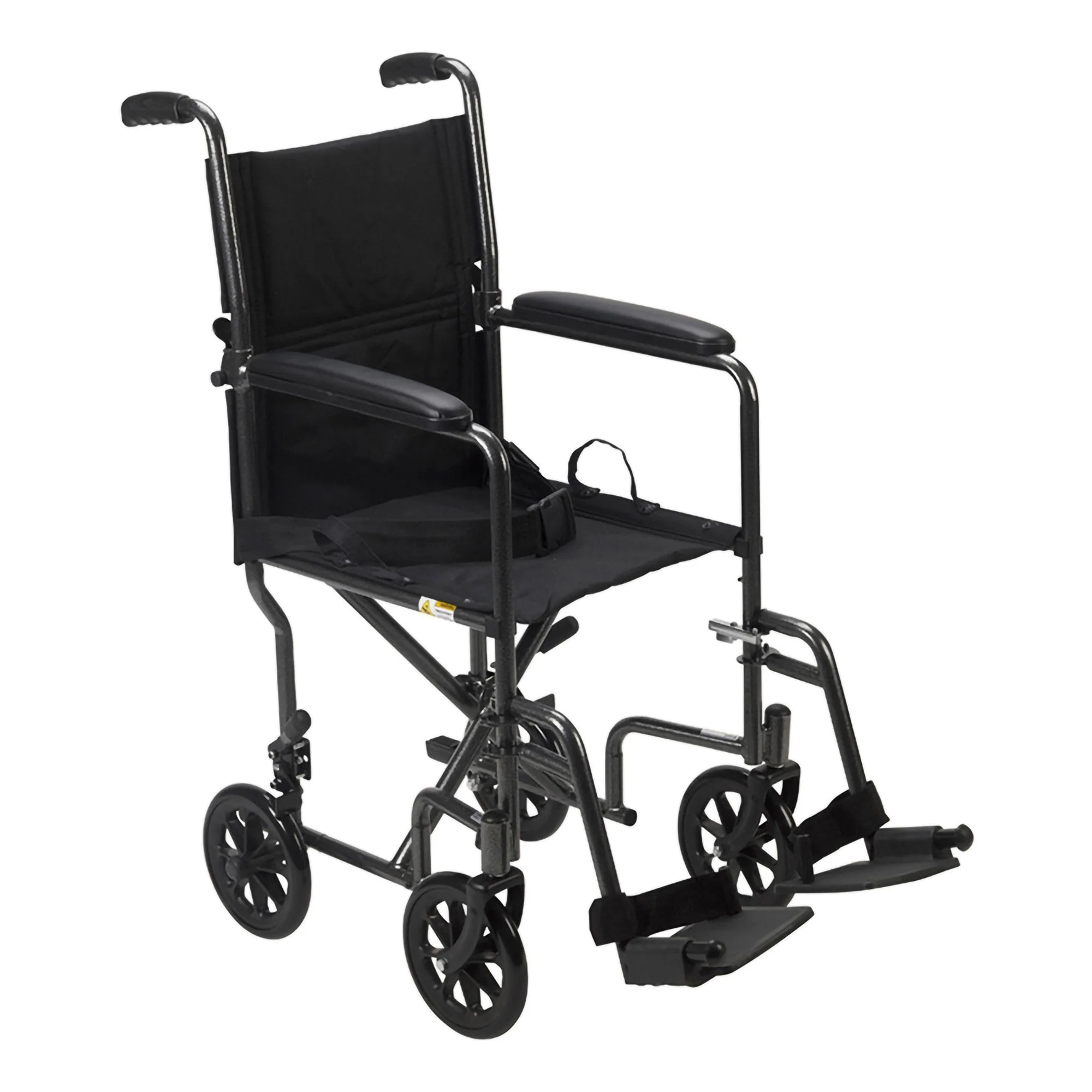 Drive DeVilbiss Healthcare drive Lightweight Steel Transport Chair, 17-Inch Seat Width