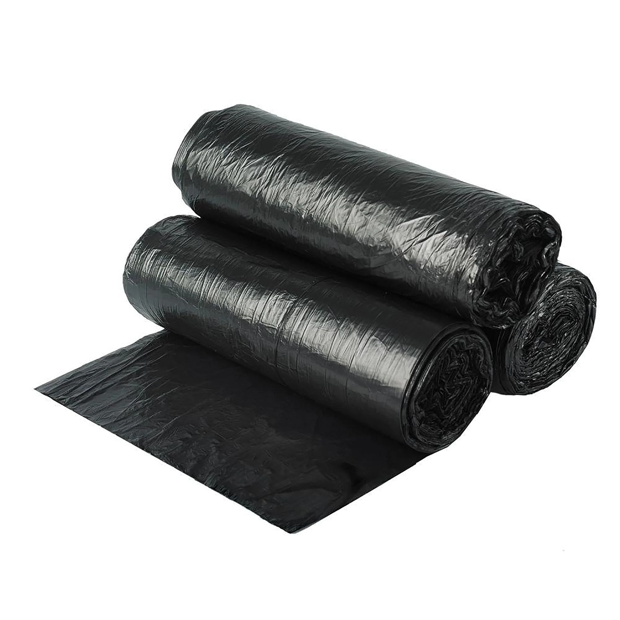 Colonial Bag Corp Colonial Bag 2X Heavy Duty Trash Bag, Black, 60-gallon Capacity (150/CS) - Image 2