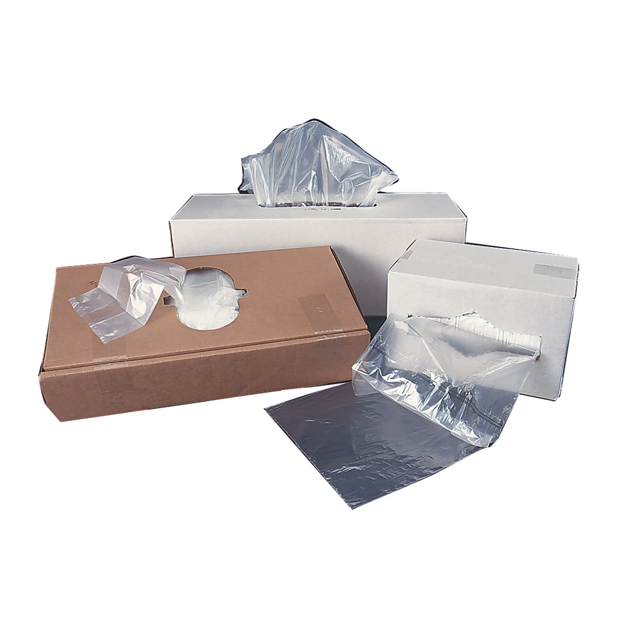 Colonial Bag Corp Colonial Bag Trash Bag, Clear, 60-gallon Capacity