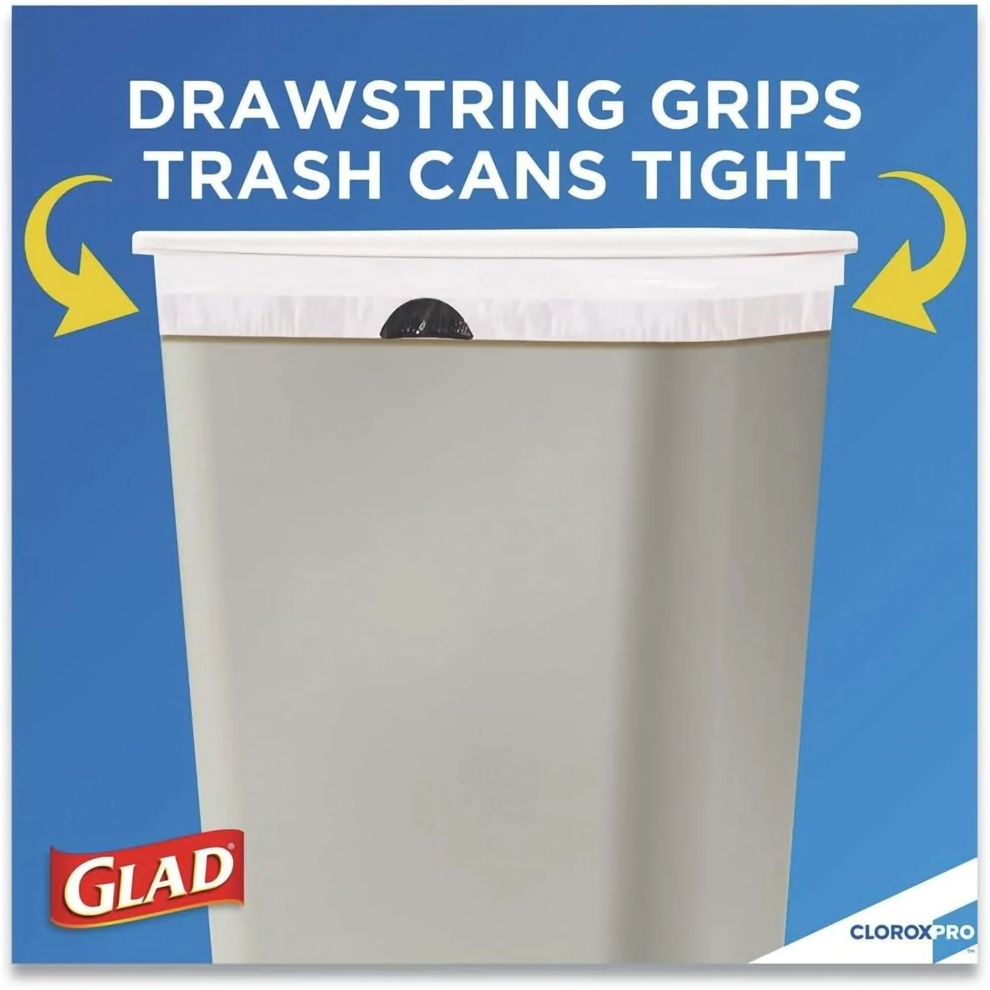 The Clorox Company Trash Bag Glad 13 gal. 0.72 mil 12 X 24 Inch White Tall Kitchen Dispenser Box (4/CS) - Image 5
