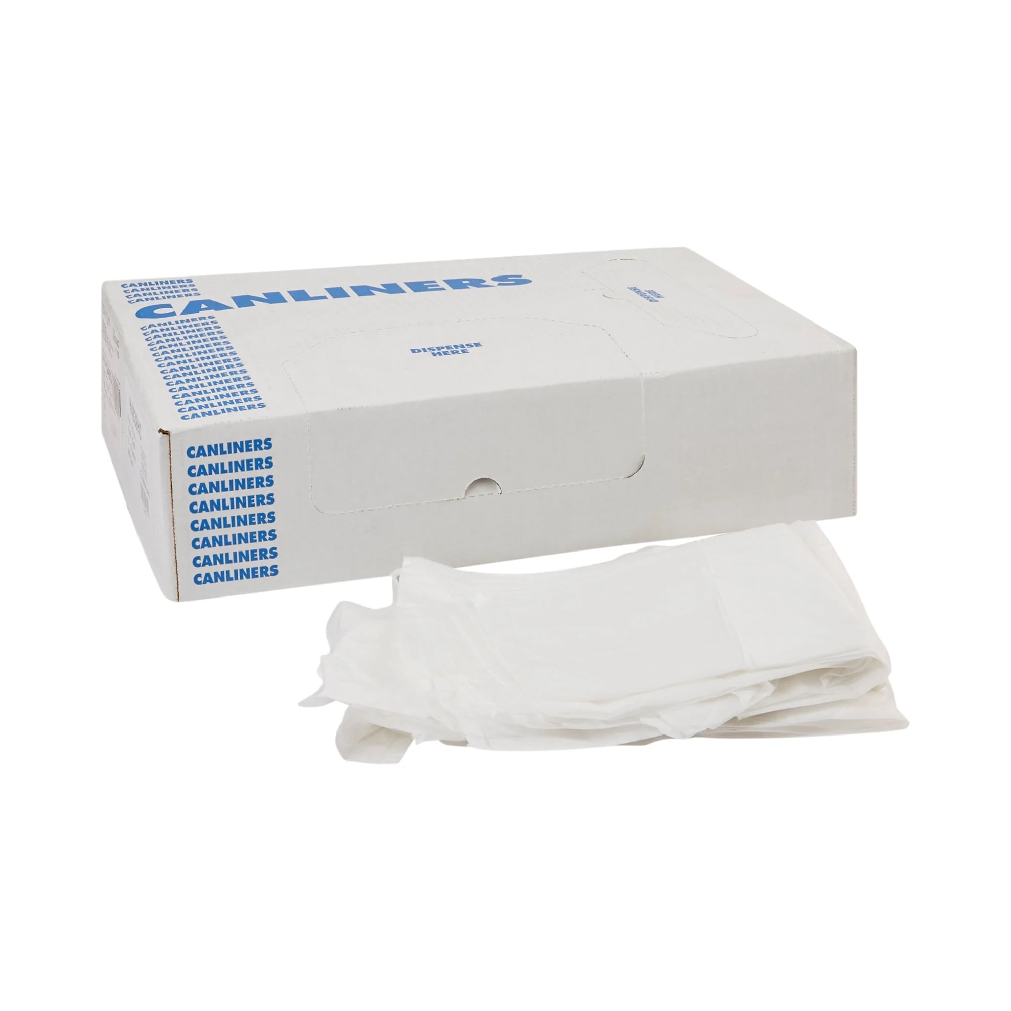 Essendant Co/United Stationers Heritage Heavy Duty Trash Bag, Clear, 16-gallon Capacity (500/CS)