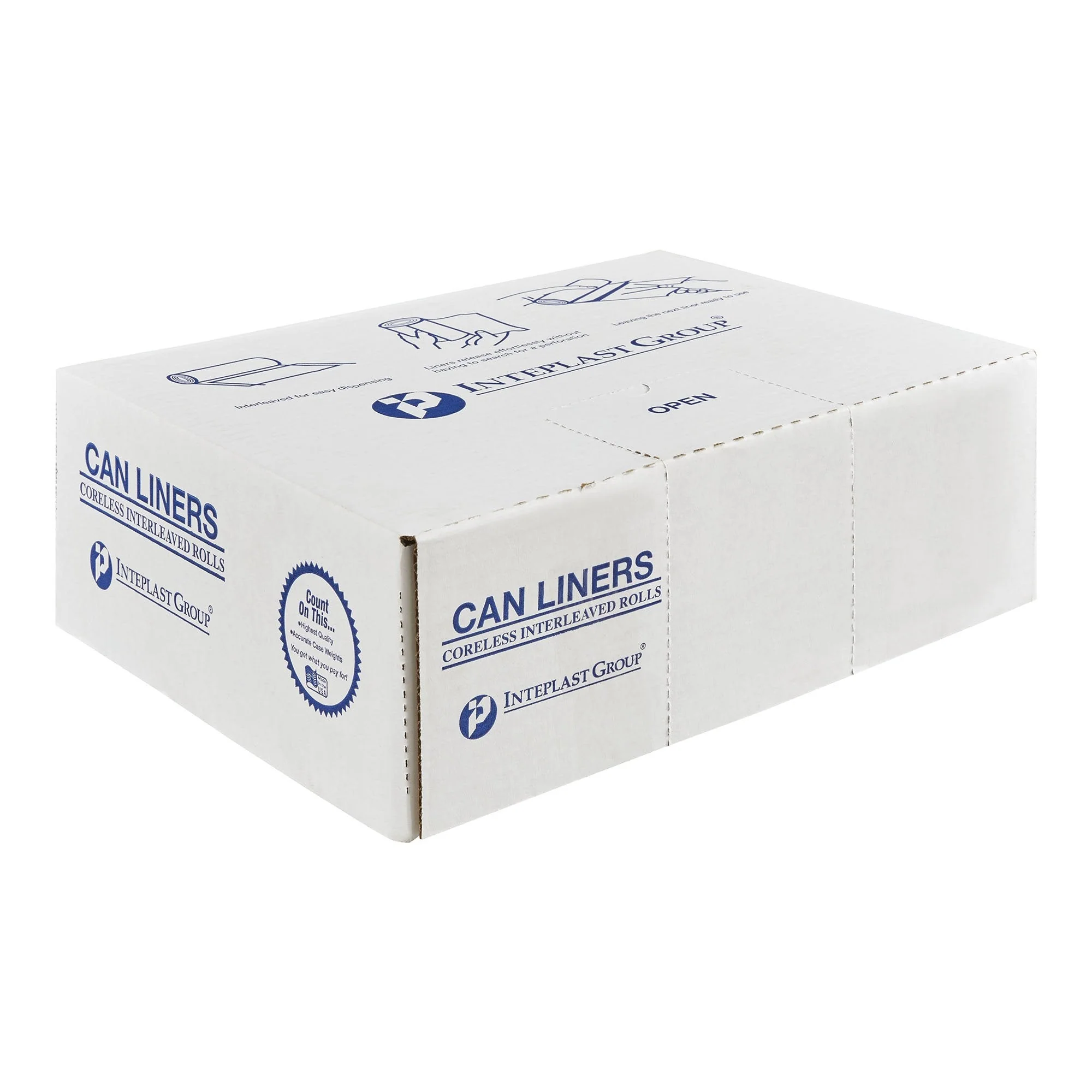 McKesson Brand McKesson Extra Heavy Duty Trash Bag, Clear, 16-gallon Capacity (500/CS) - Image 3