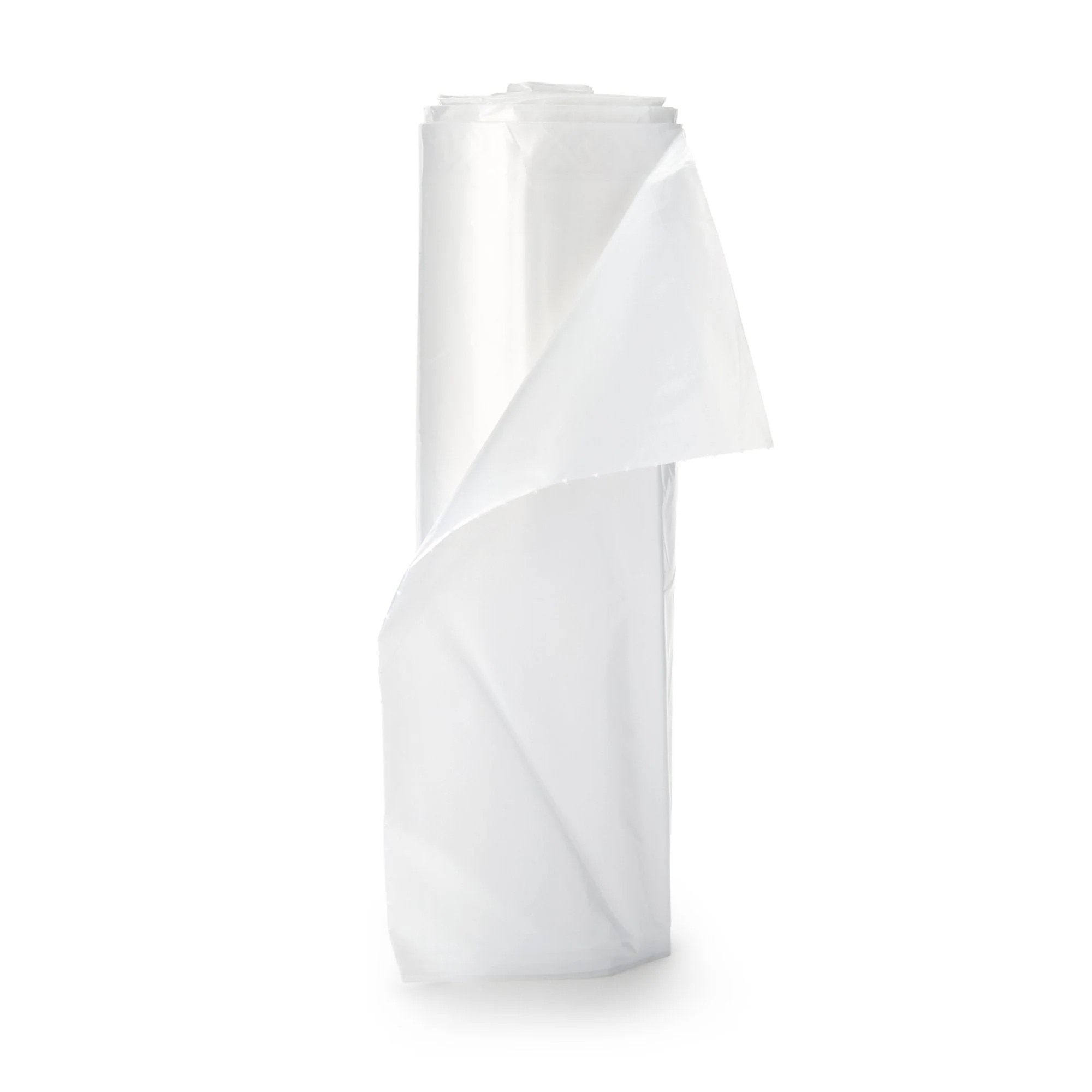 McKesson Brand McKesson Super Plus Duty Trash Bag, Clear, 45-gallon Capacity (100/CS)