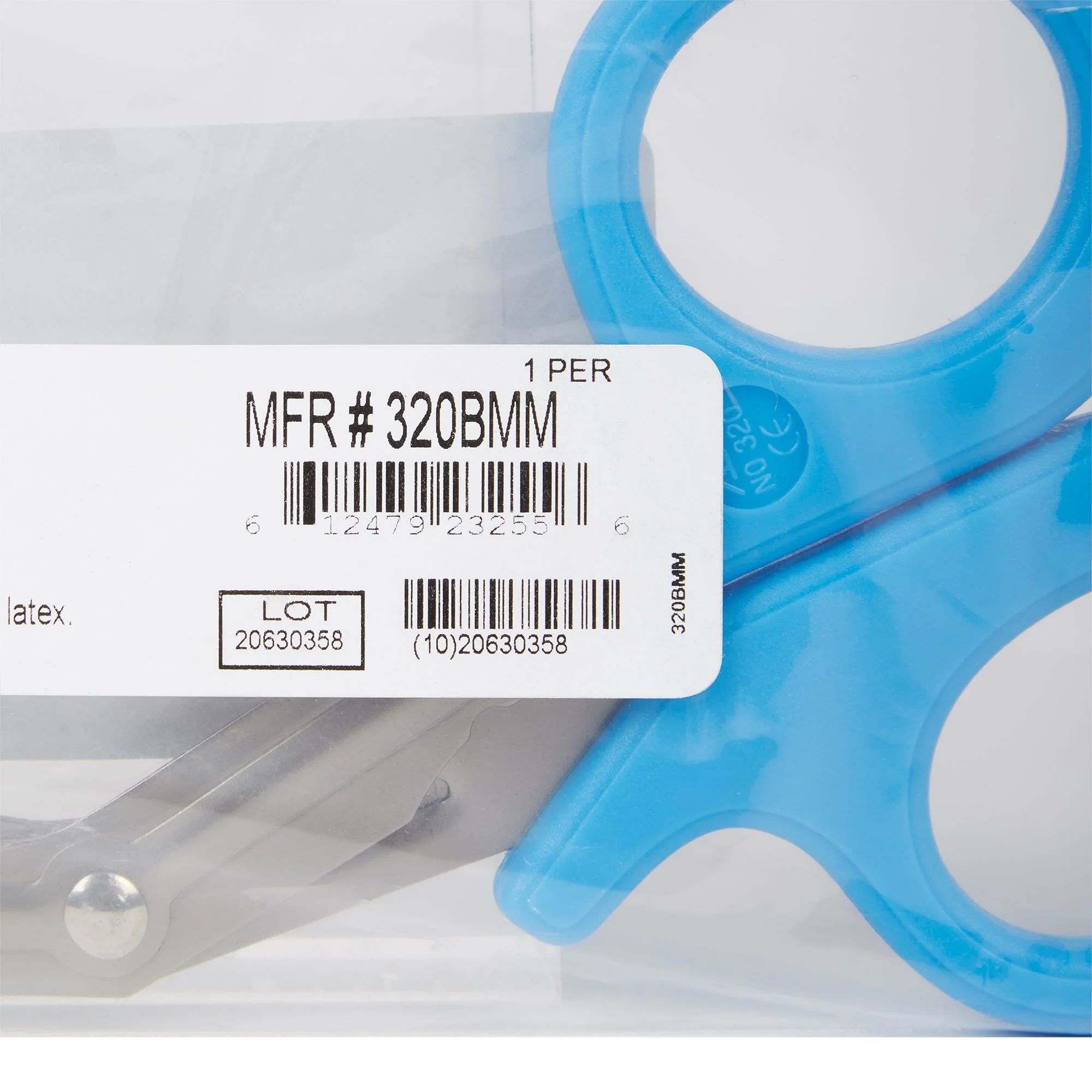 McKesson Brand McKesson Medicut Trauma Shears, Blue, 7.25 Inch Length - Image 3