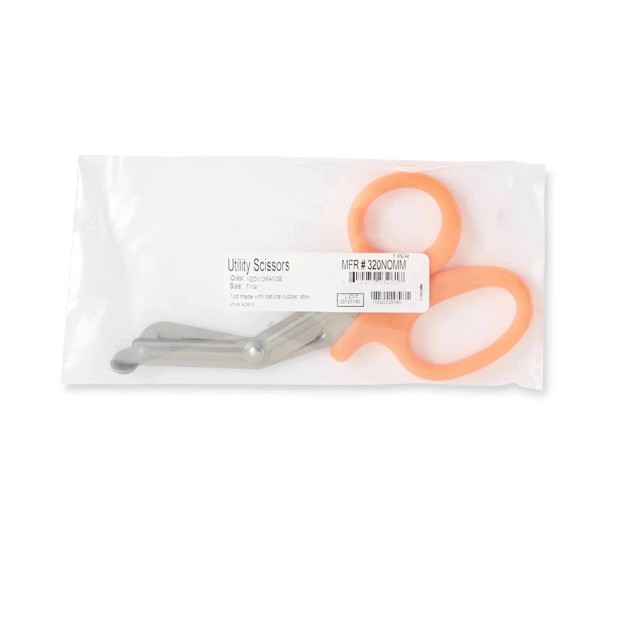McKesson Brand McKesson Medicut Trauma Shears, Orange, 7.25 Inch Length (10/CS)