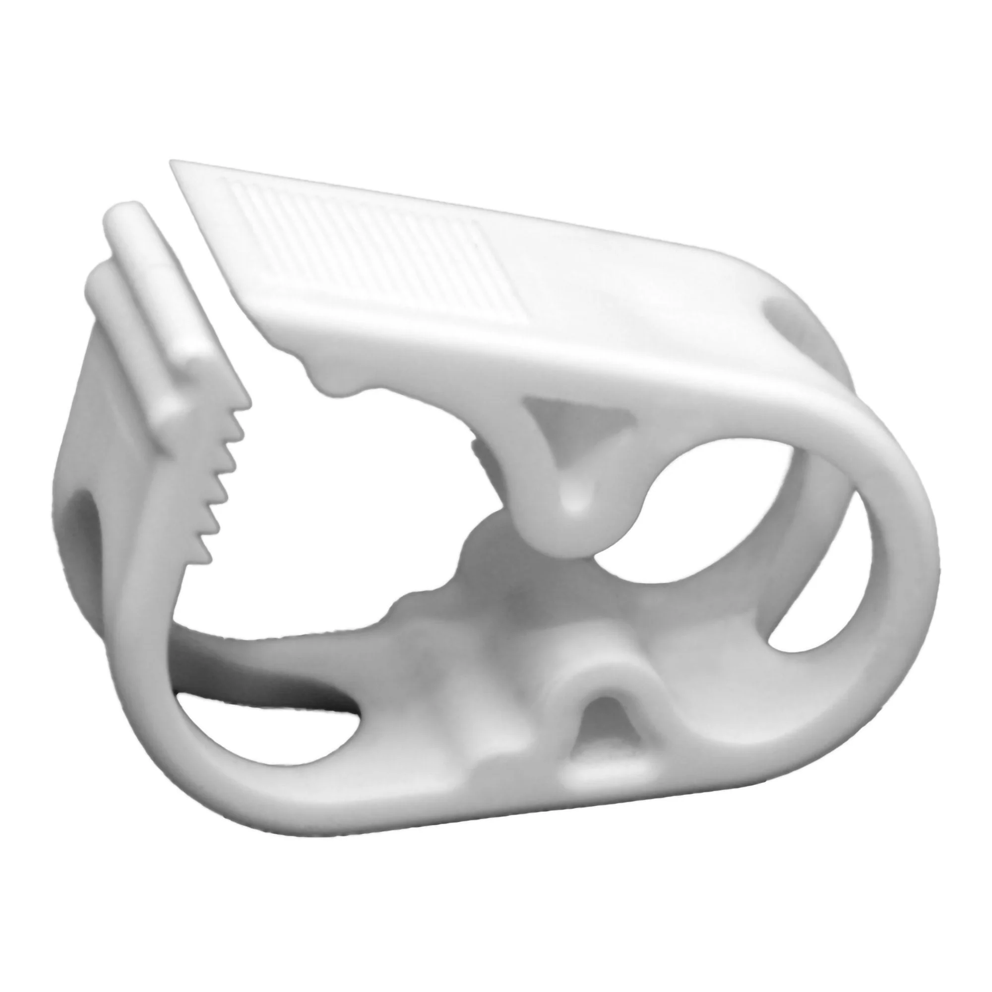 Urocare Products Tube Clamp Urocare 3/4 X 1 X 1-1/2 Inch, NonSterile, White For use with most any Urinary or Ostomy Appliance (10/BX)