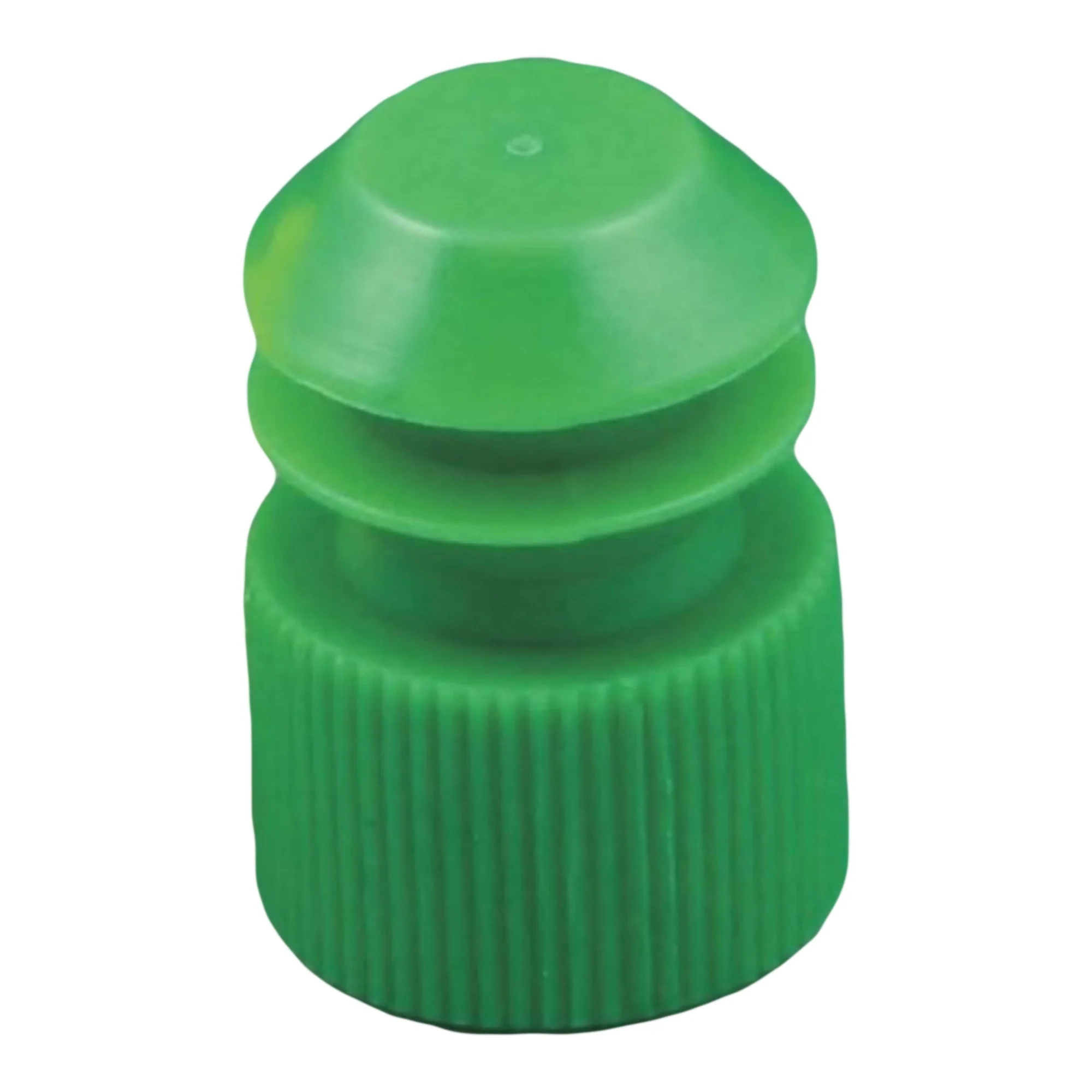 McKesson Brand McKesson Flanged Plug Cap, Green, Polyethylene, for use with 13mm Tubes (20000/CS)