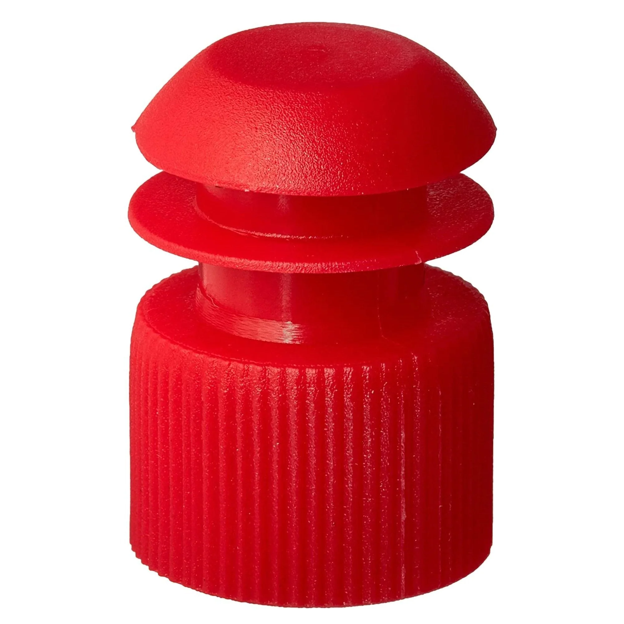 McKesson Brand McKesson Flanged Plug Cap, Red, Polyethylene, for Use with 13 mm Tubes (20000/CS)