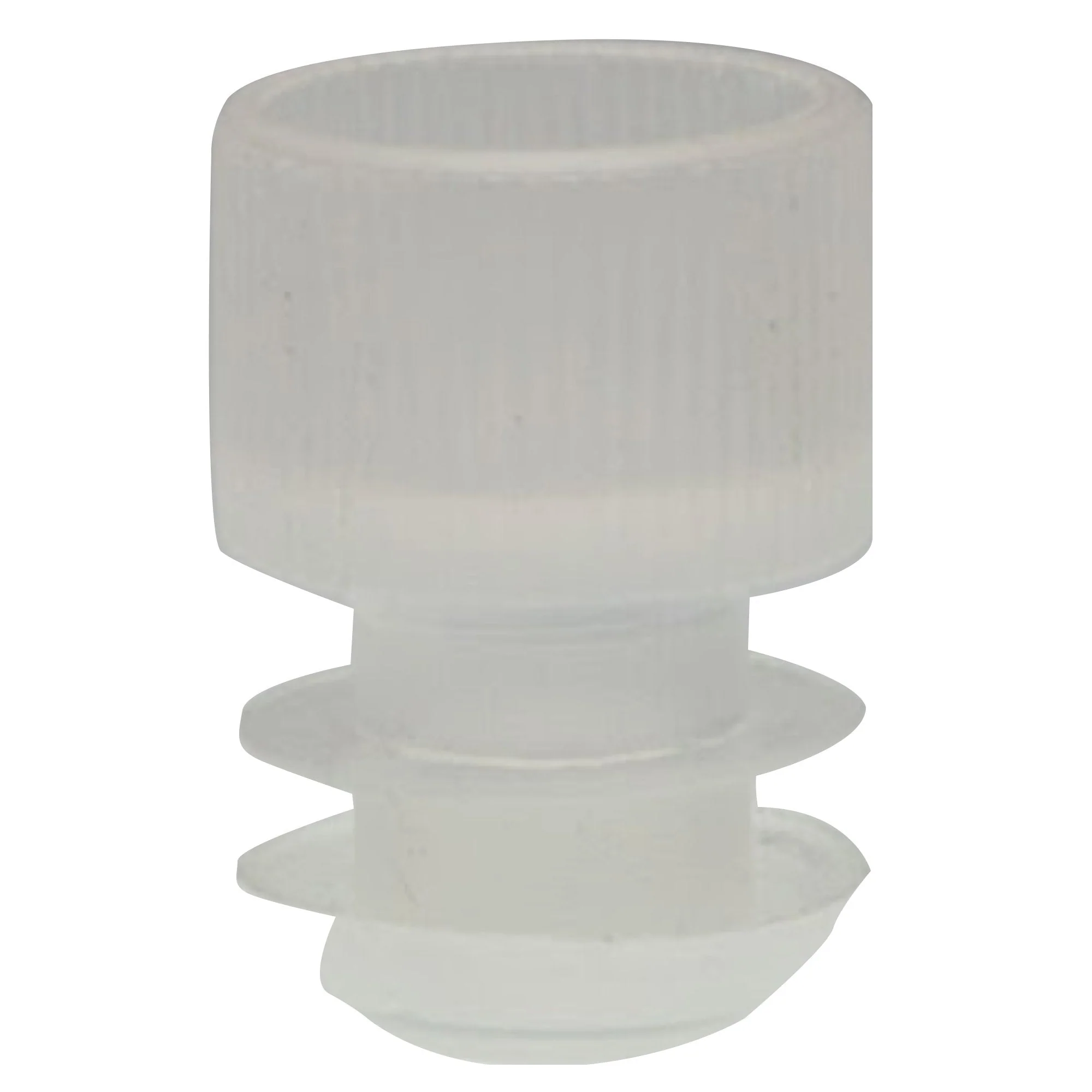 McKesson Brand Tube Closure McKesson Flanged Plug Cap 16 mm Diameter NonSterile Natural (10000/CS)