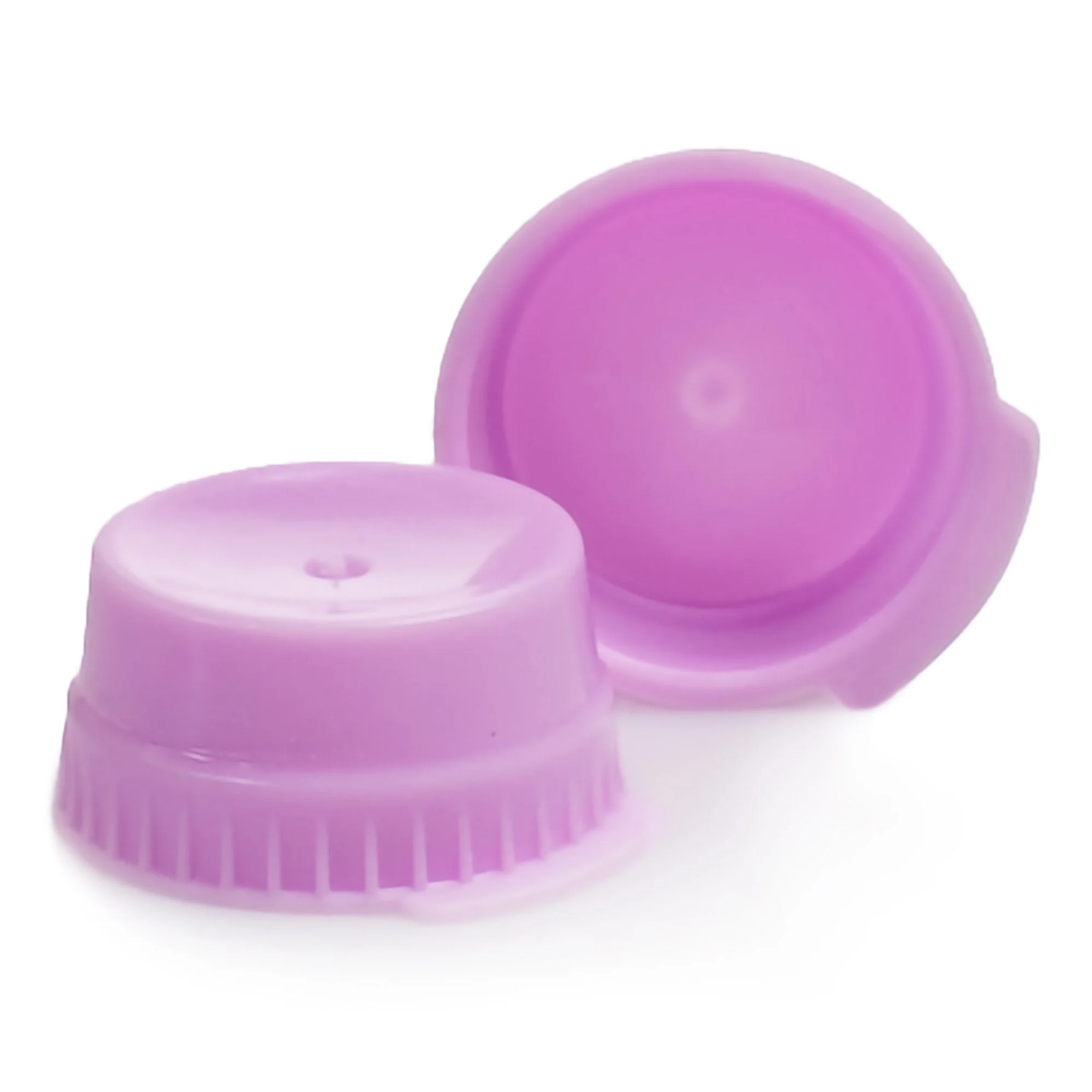 McKesson Brand McKesson Snap Cap Closure, Lavender, Polyethylene, for use with 16mm Tubes (1000/BG)