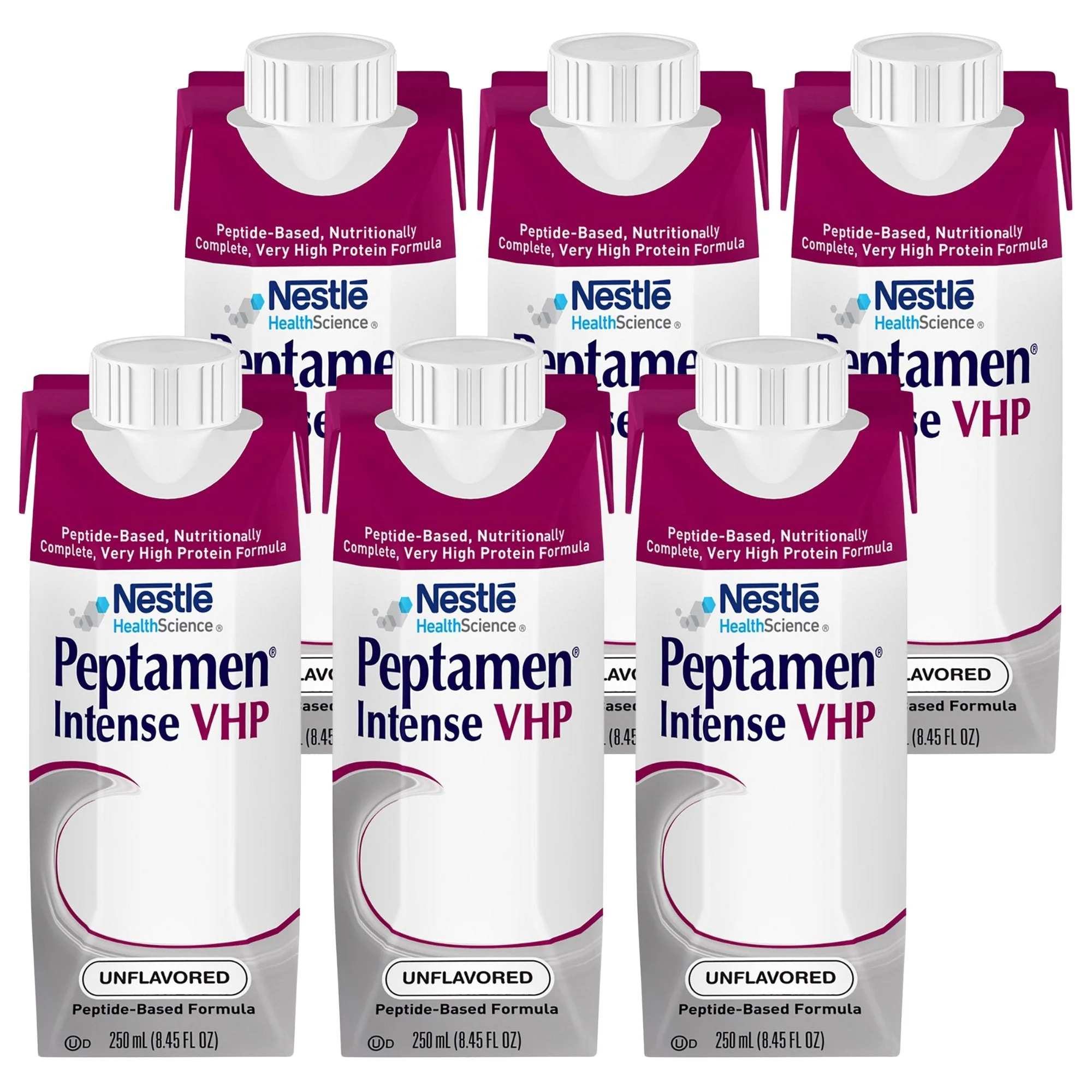 Nestle Healthcare Nutrition Peptamen Intense VHP Peptide-Based Formula, 8.45-ounce Tetra Prisma (24/CS) - Image 3