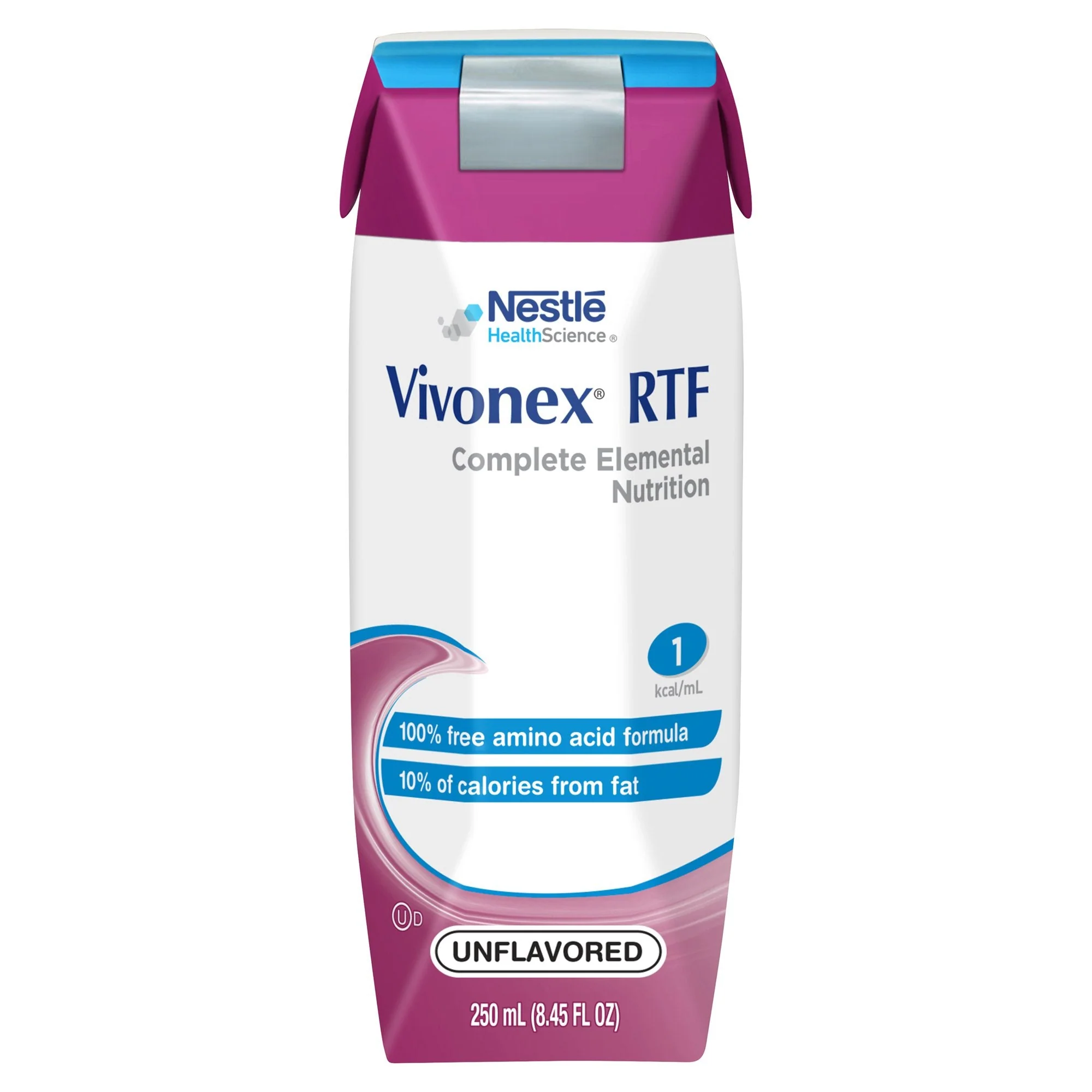 Nestle Healthcare Nutrition Vivonex RTF Tube Feeding Formula, 8.45 oz. Carton (24/CS)