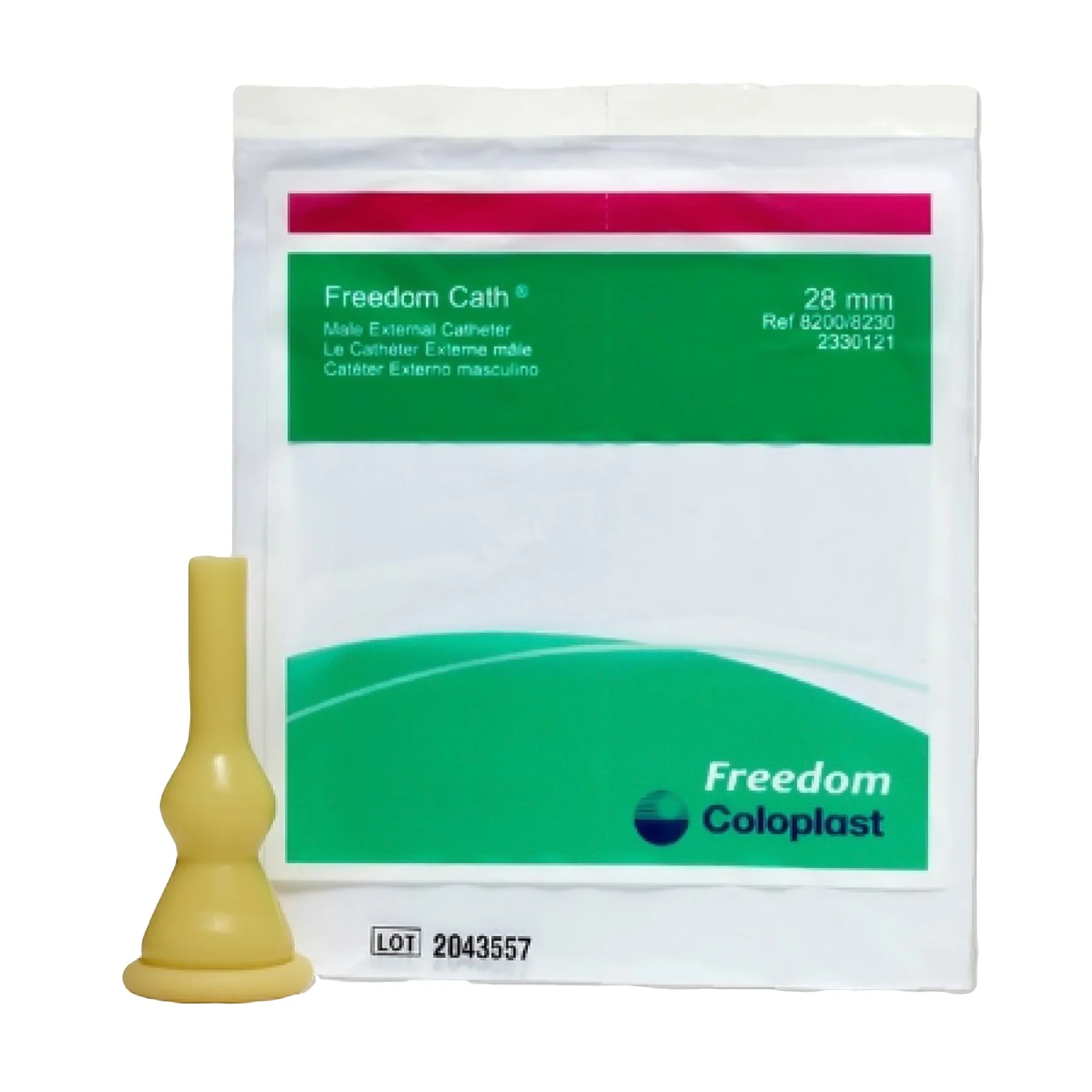 Coloplast Coloplast Active Cath Male External Catheter, Small, 23mm Diameter (100/CS)