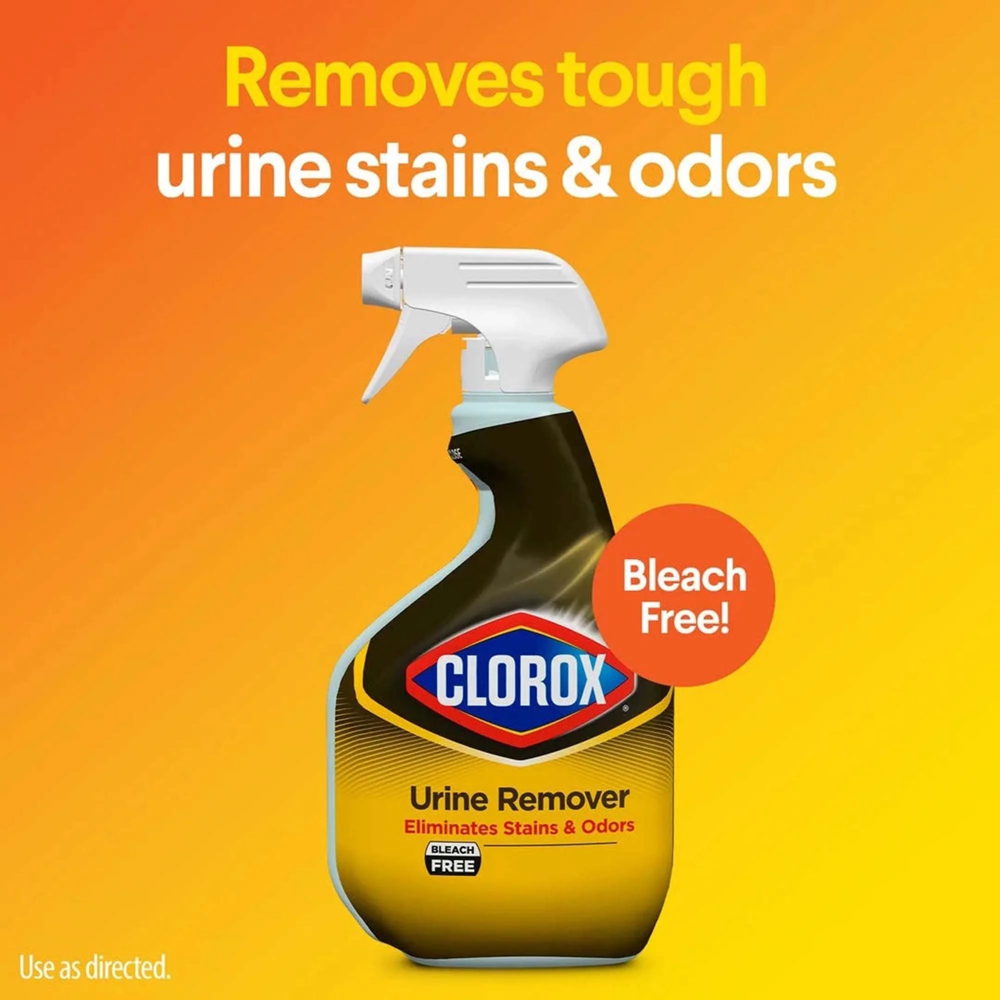The Clorox Company Stain and Odor Remover Clorox Urine Remover Peroxide Based Trigger Spray Liquid 32 oz. Bottle Scented NonSterile (6/CS) - Image 2