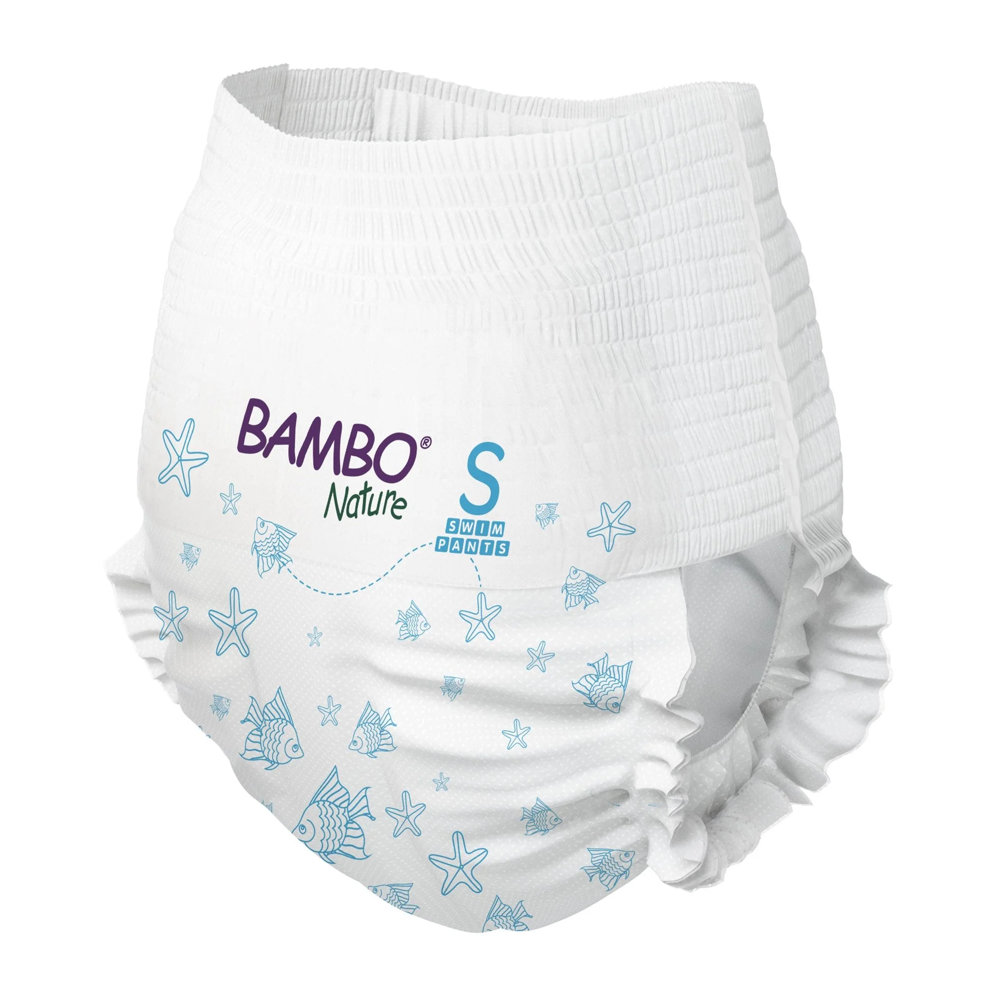 Abena North America Bambo Nature Swim Pants, Small, for Babies weighing 15 to 26 lbs. (120/CS) - Image 5