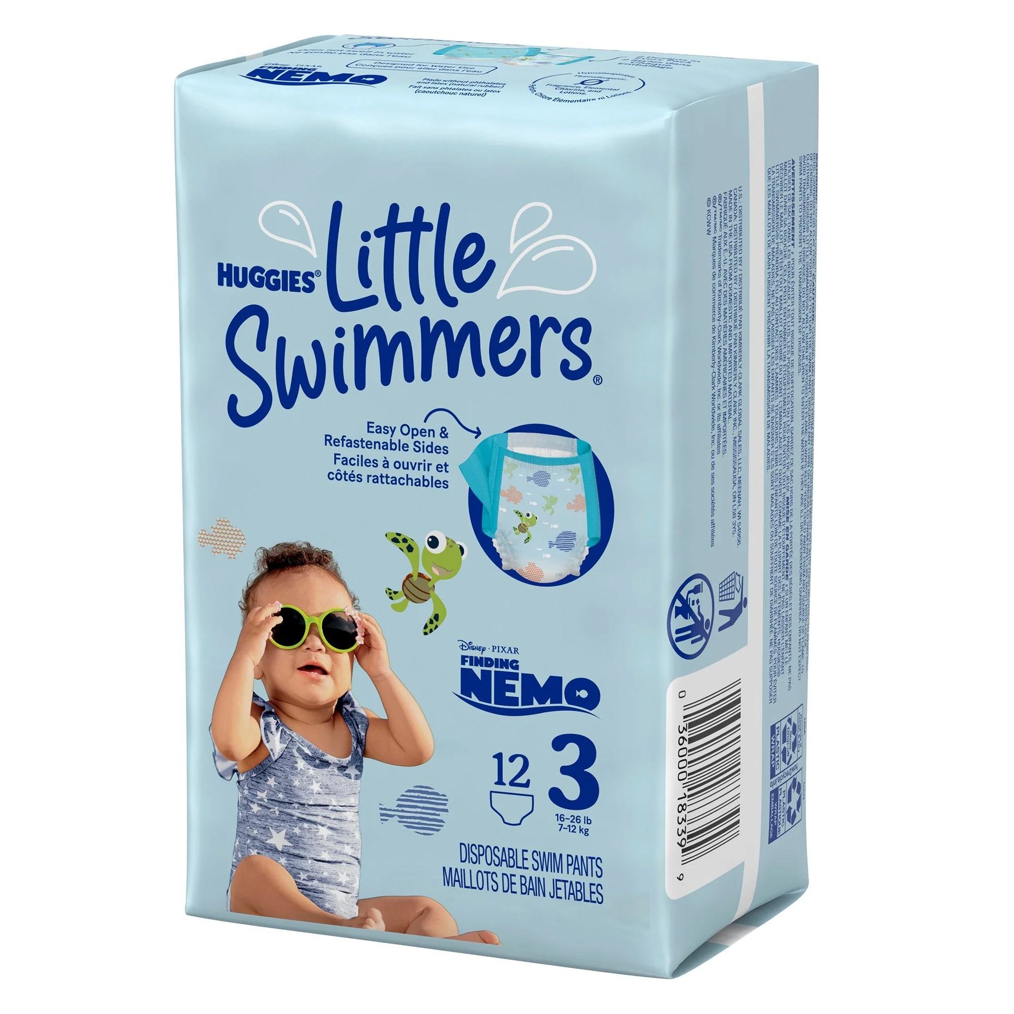 Kimberly Clark Huggies Little Swimmers Swim Diaper, Small (96/CS) - Image 2
