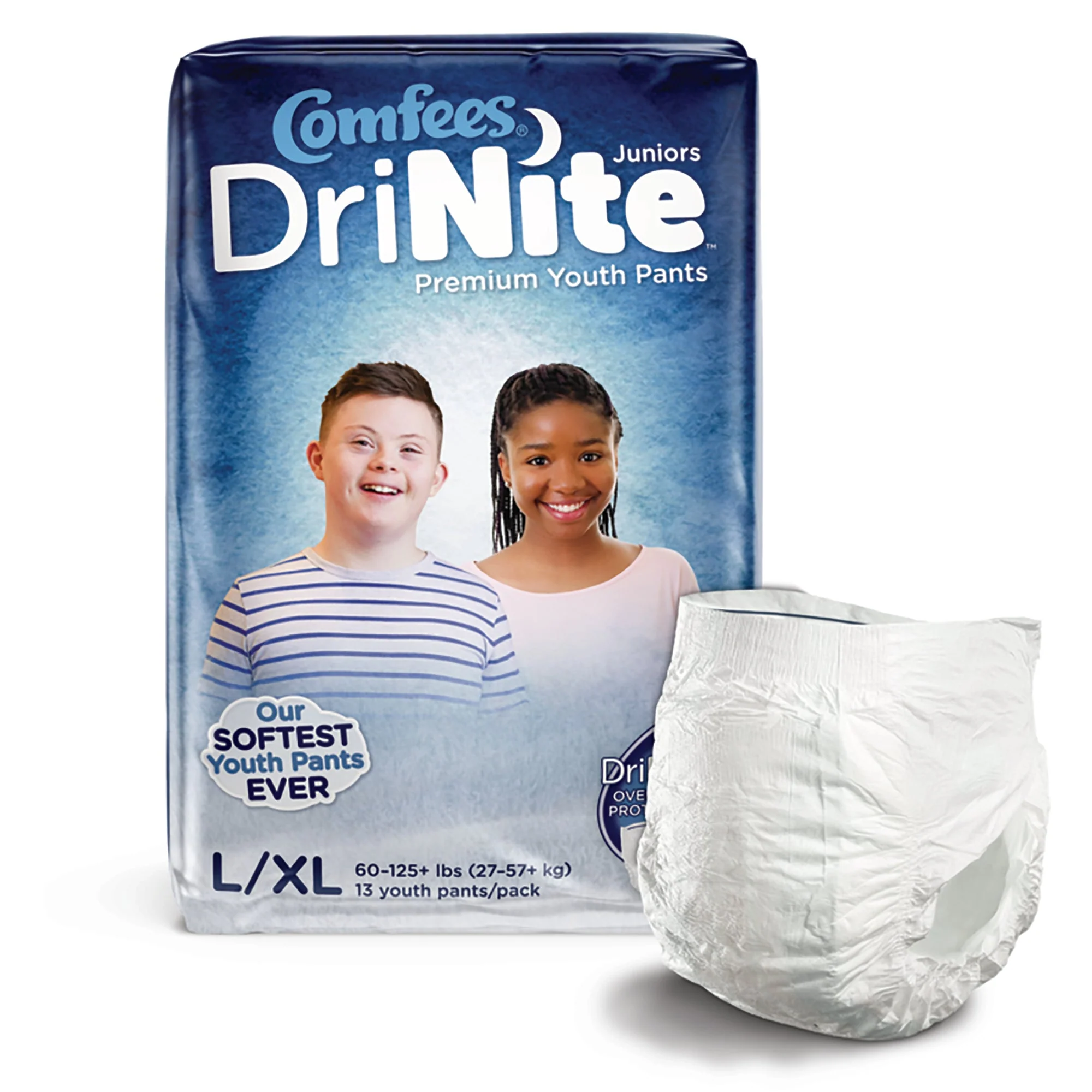 Attends Healthcare Products Comfees DriNite Juniors Absorbent Underwear, Large / Extra Large (52/CS) - Image 2