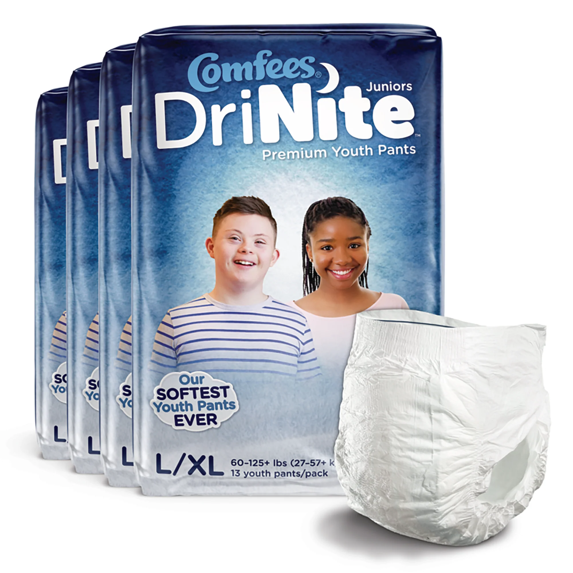 Attends Healthcare Products Comfees DriNite Juniors Absorbent Underwear, Large / Extra Large (52/CS) - Image 6