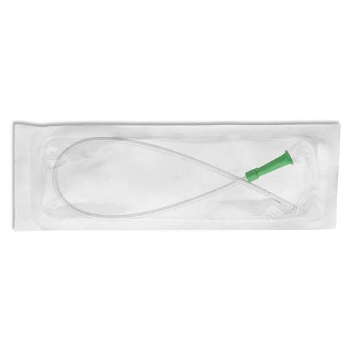 Urethral Catheter Apogee Traditional Straight Tip / Soft Uncoated PVC 14 Fr. 16 Inch Length