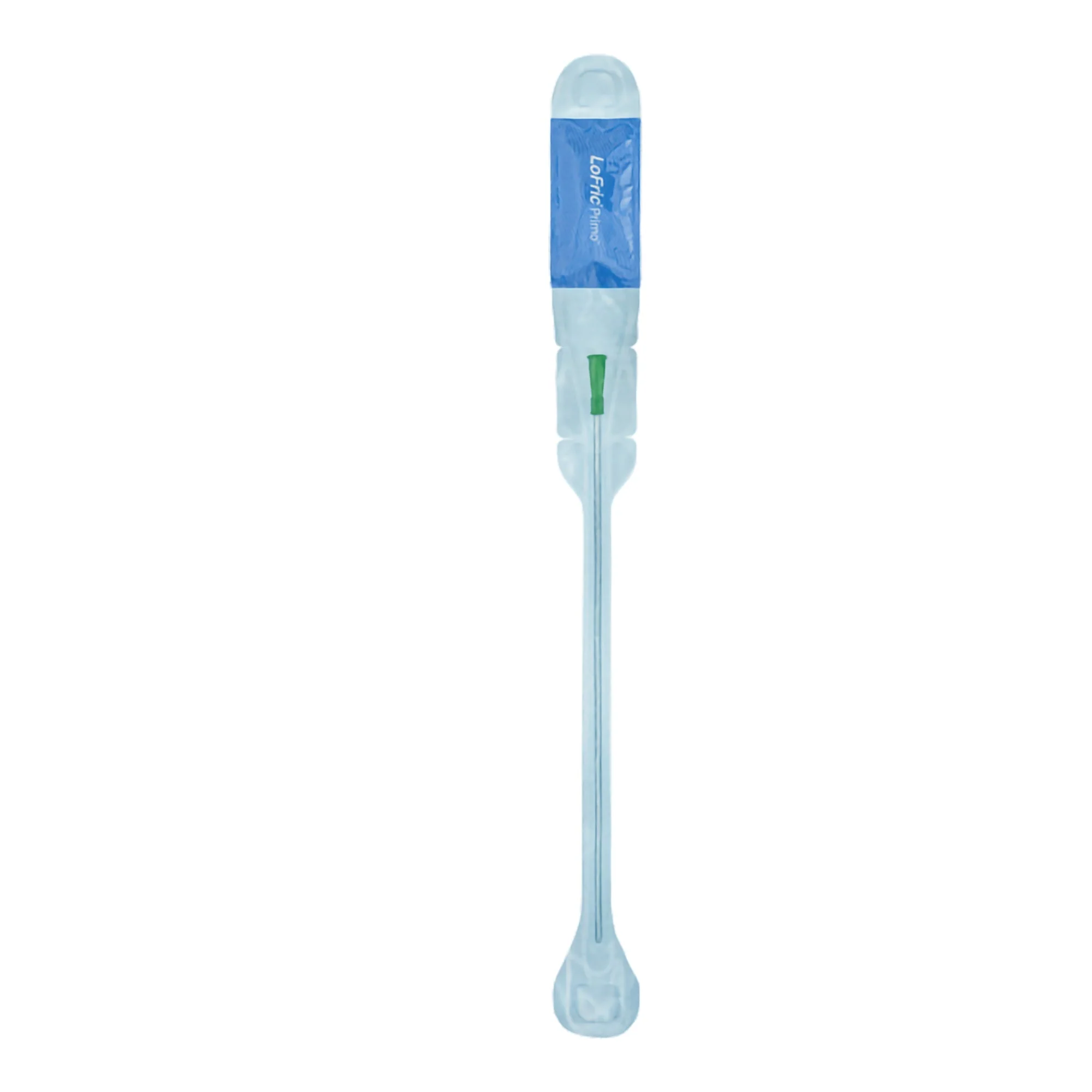 Urethral Catheter LoFric Primo Straight Tip Hydrophilic Coated PVC 10 Fr. 8 Inch Length