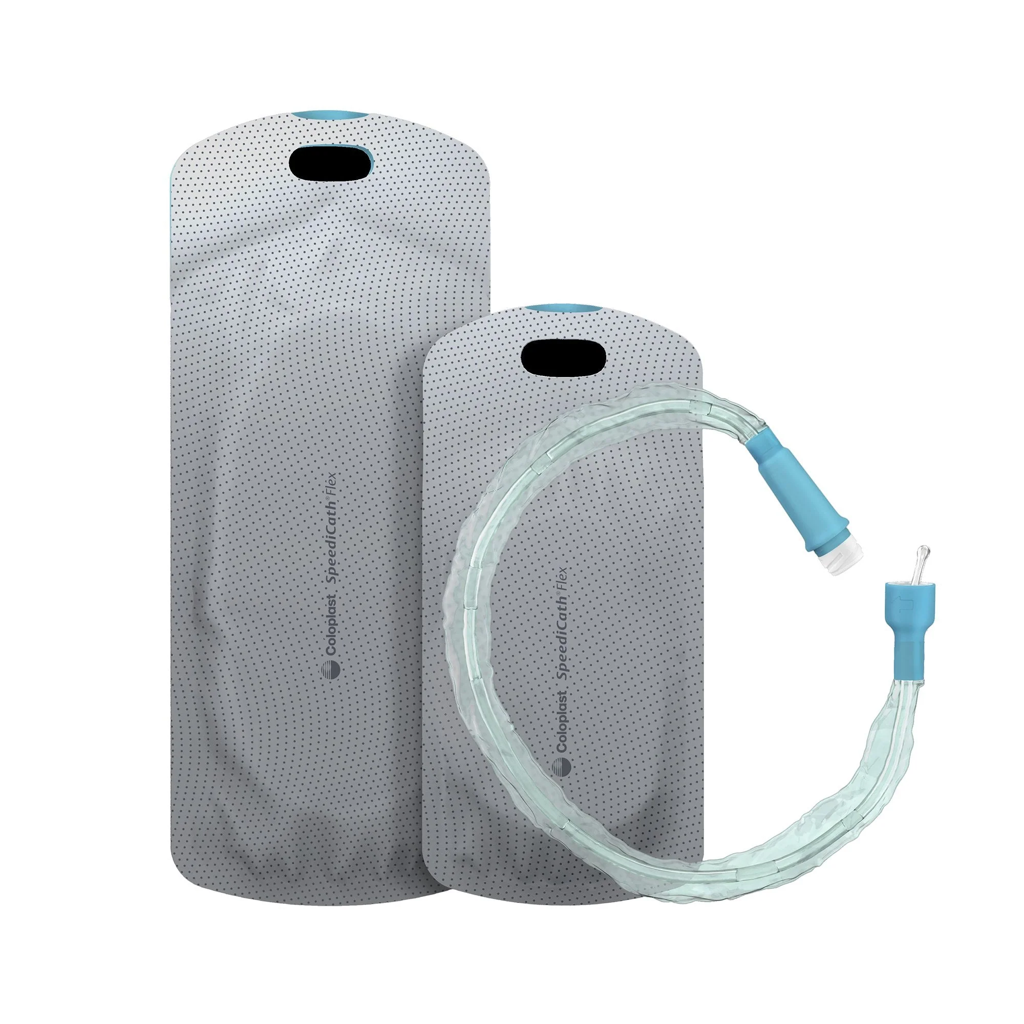 Urethral Catheter SpeediCath Flex Coudé Pro - Pocket Coude Tip Hydrophilic Coated Polyurethane 12 Fr. 16 Inch Length