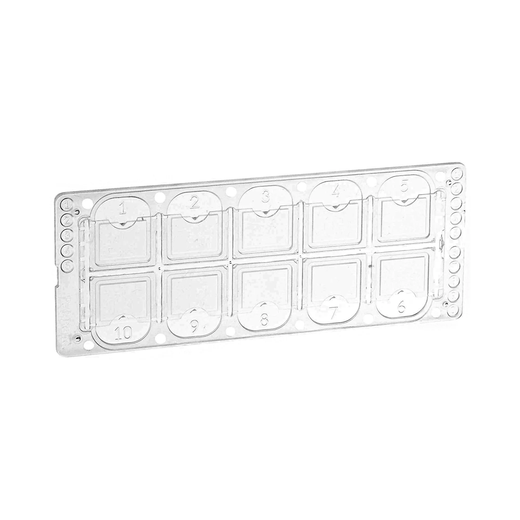 McKesson Brand McKesson Acrylic Microscope Precision Cell Slide, Ten-Chamber (100/BX)