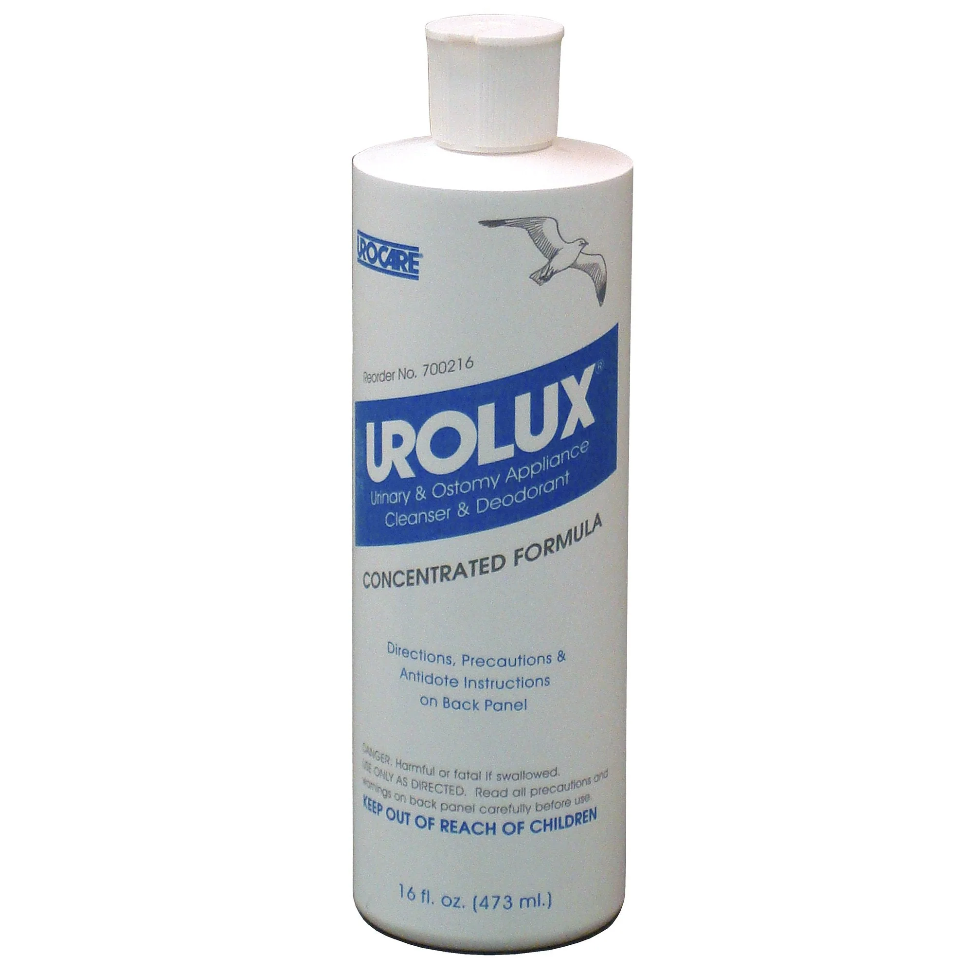 Urocare Products Urolux Urinary and Ostomy Appliance Cleanser and Deodorant, 16-ounce bottle (12/CS)