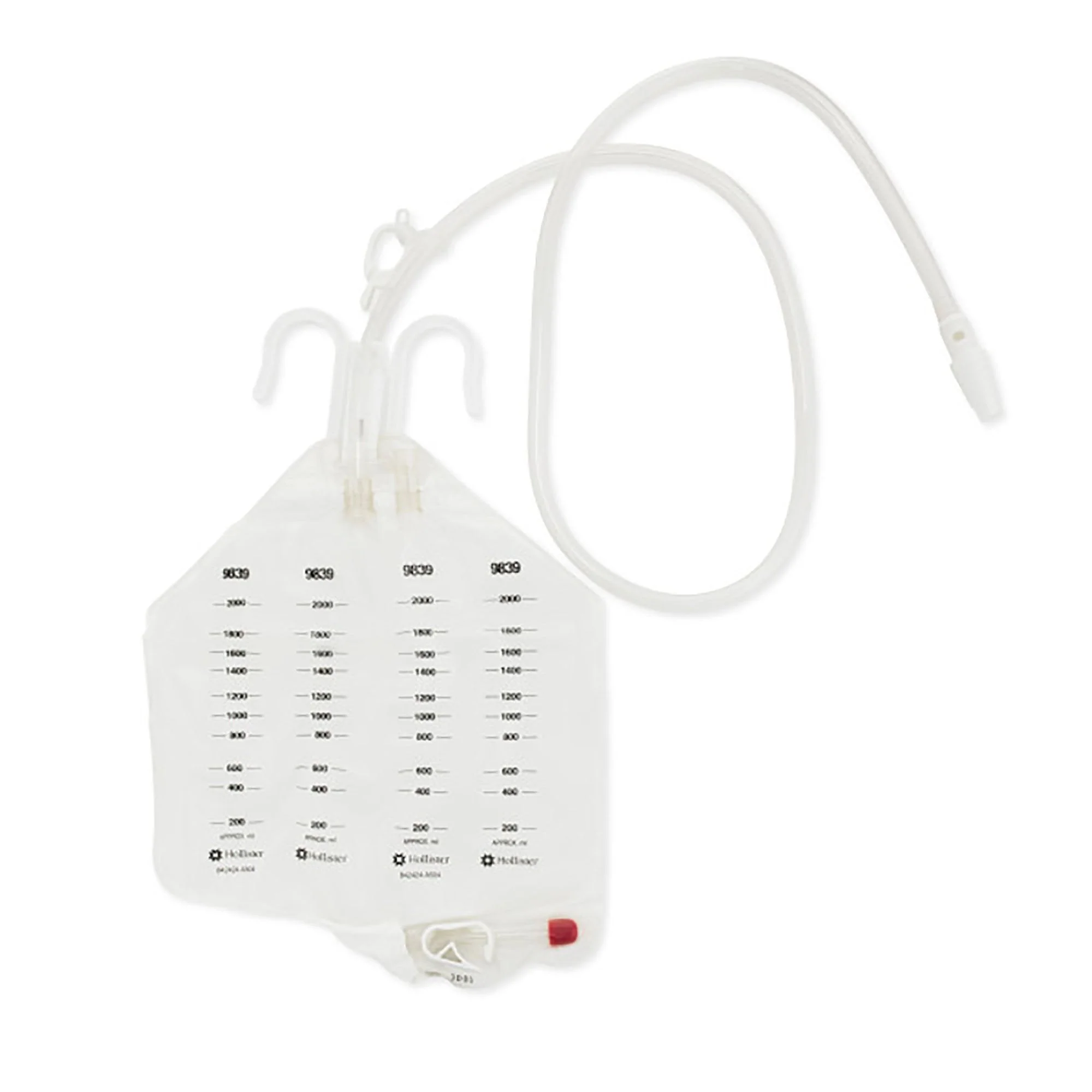 Hollister Hollister Urinary Drain Bag, Anti-Reflux, 2000 ml, Vinyl (20/BX) - Image 2
